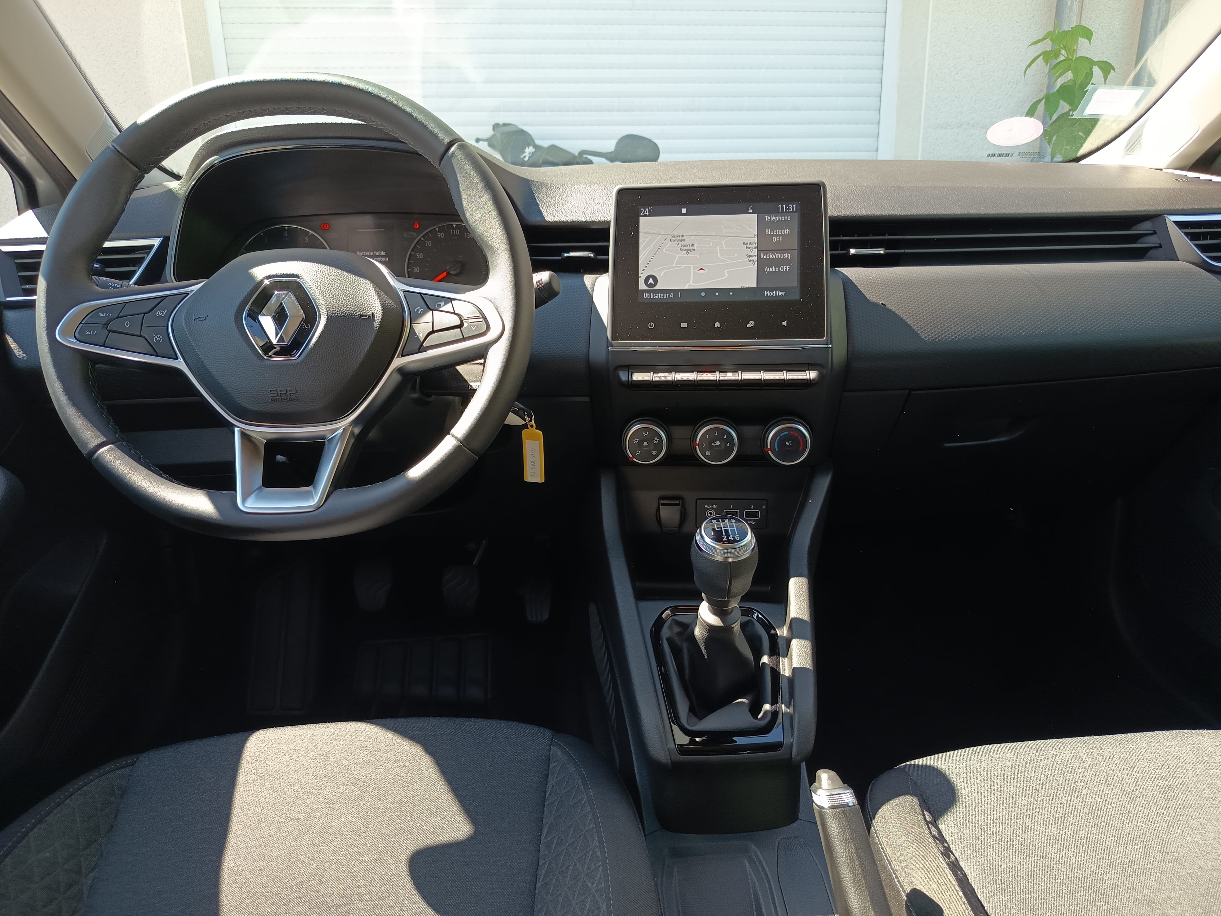 Renault Clio avec Audio Bluetooth