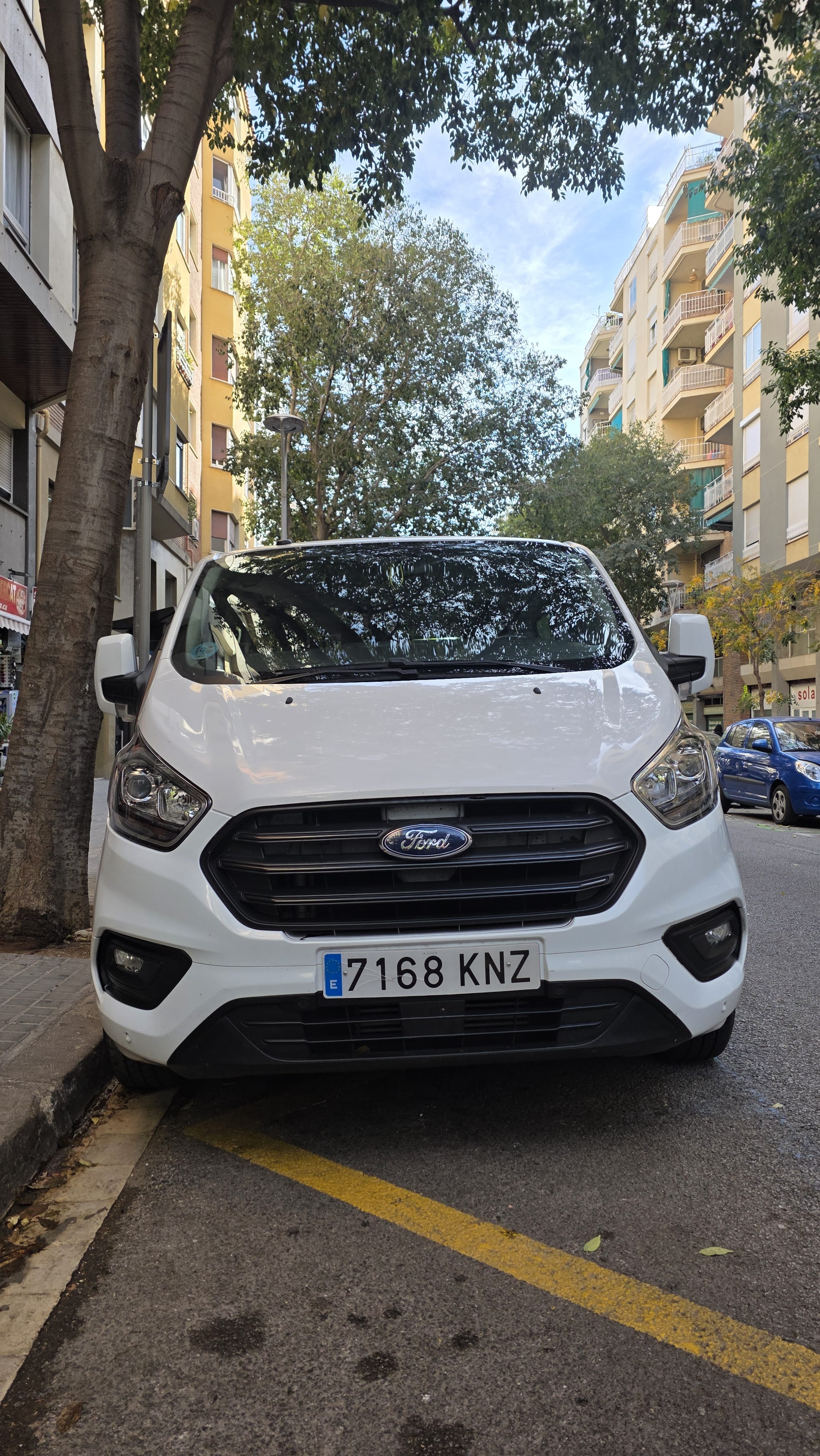 Ford Transit Custom Kombi 9 plazas, 2018, Diesel, 9 zitplaatsen en meer