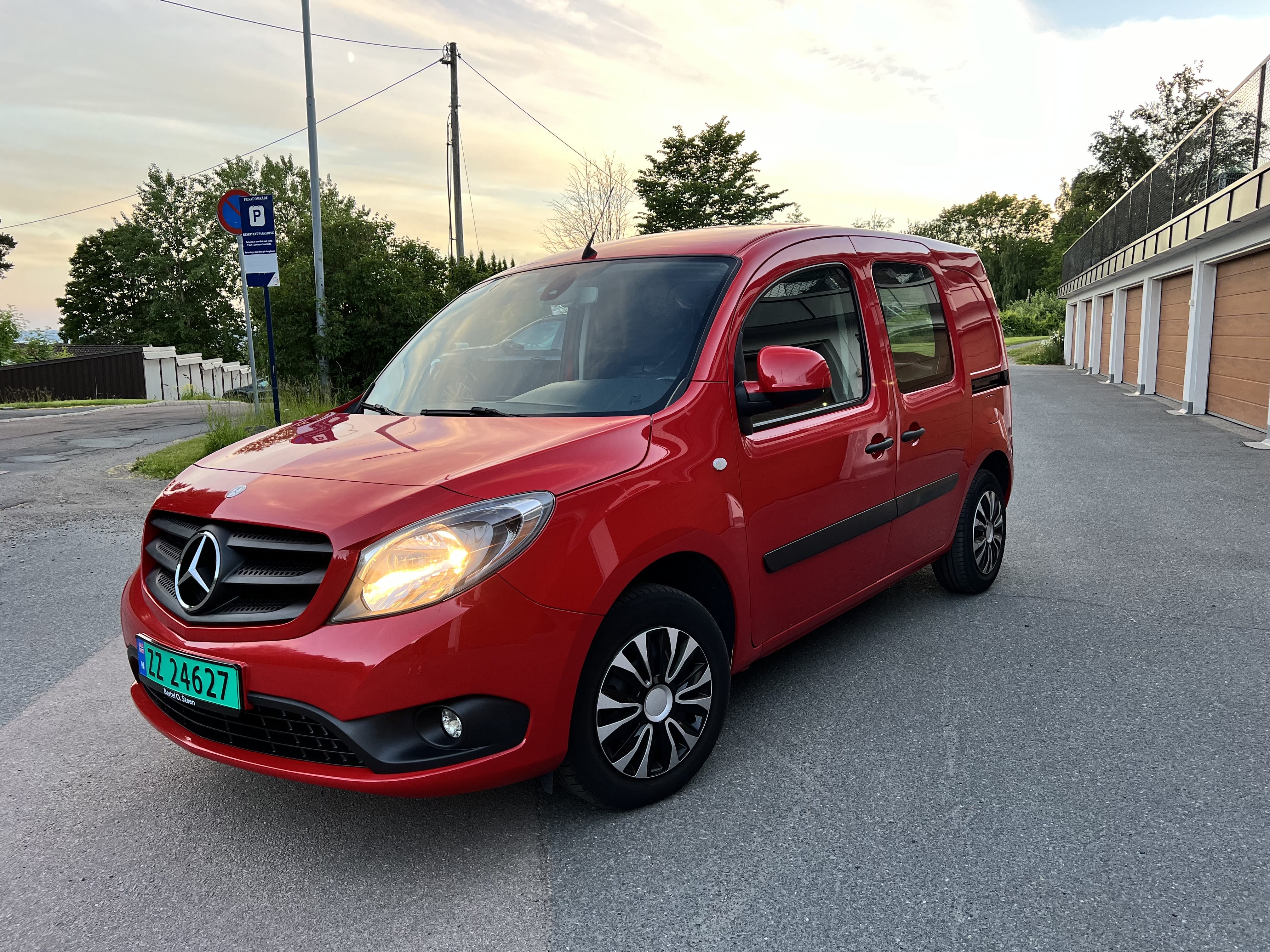 Mercedes-Benz Citan, 2017, Blyfri 95, automatisk
