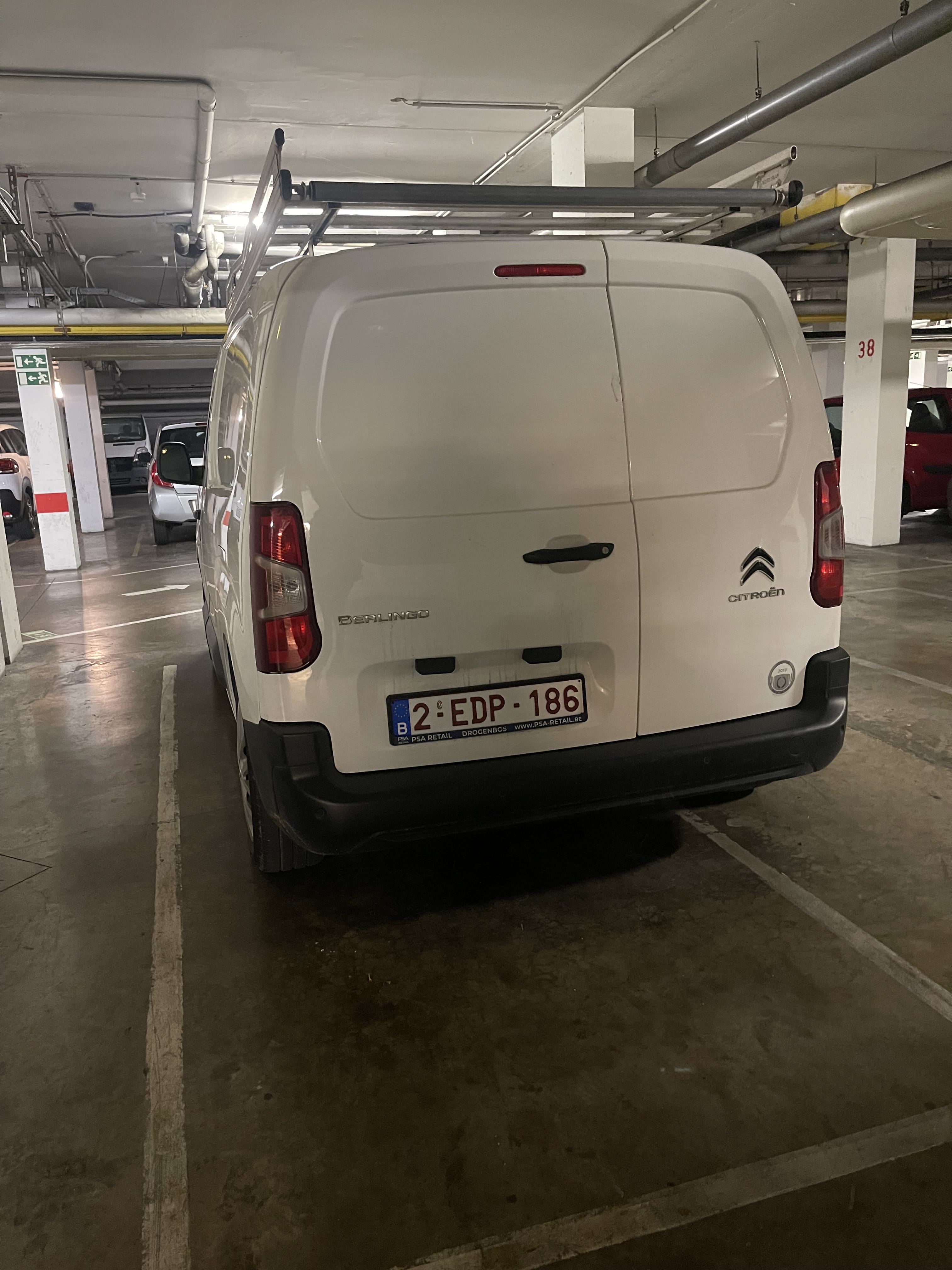 Citroen Berlingo Plancher Cabine met Dakkoffer