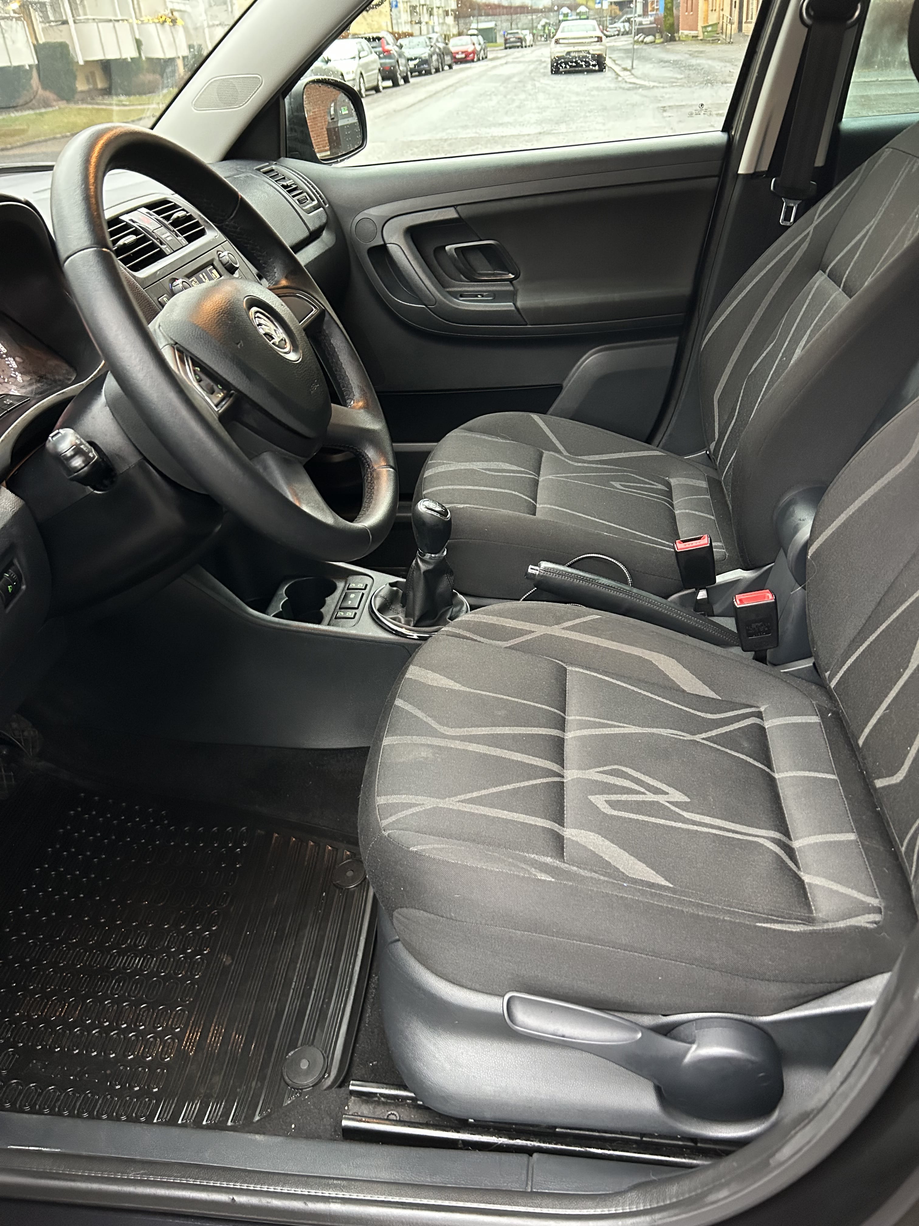 Skoda Fabia med Vinterdekk