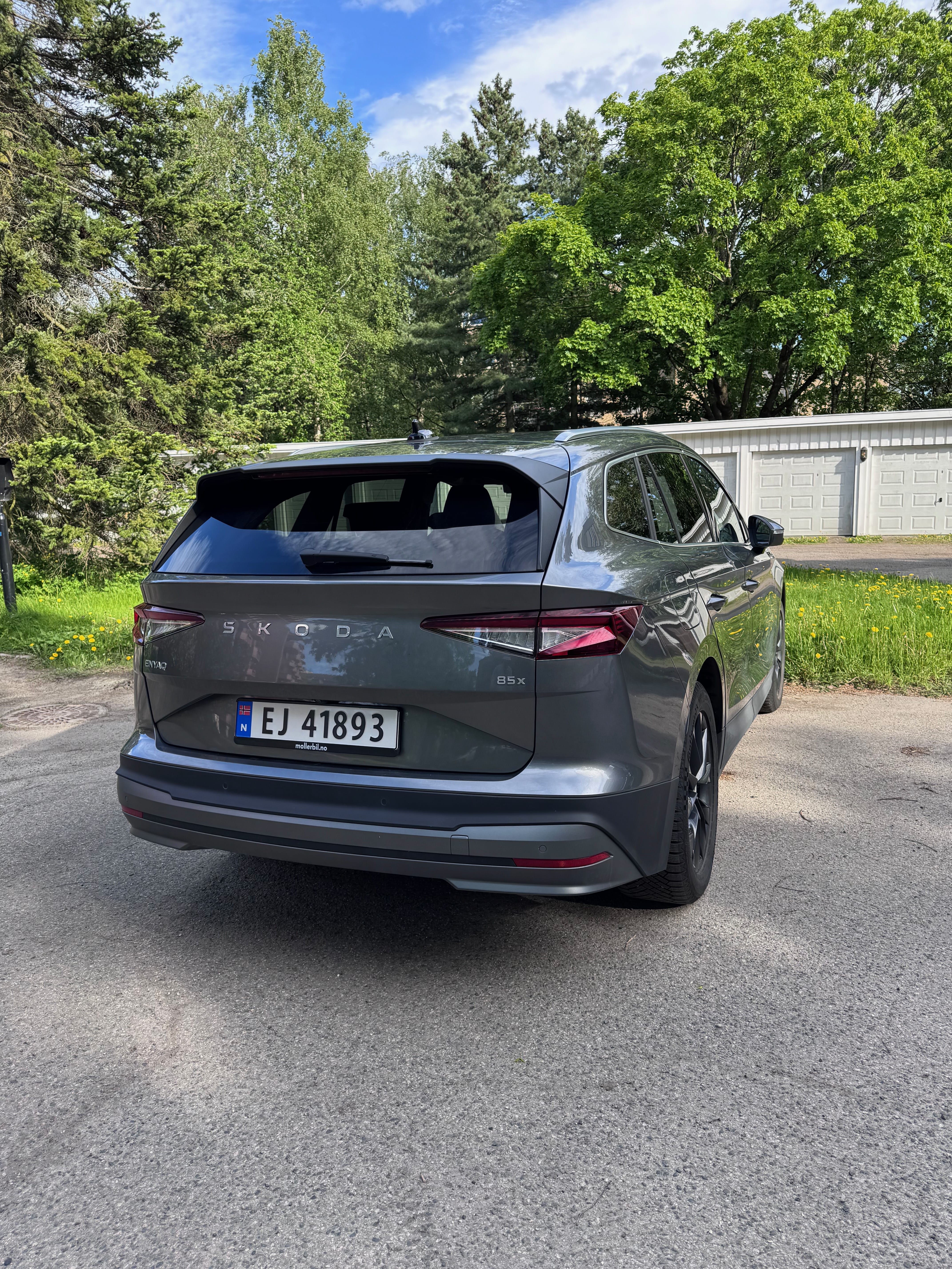 Skoda Enyaq 80x Quattro med Ryggekamera