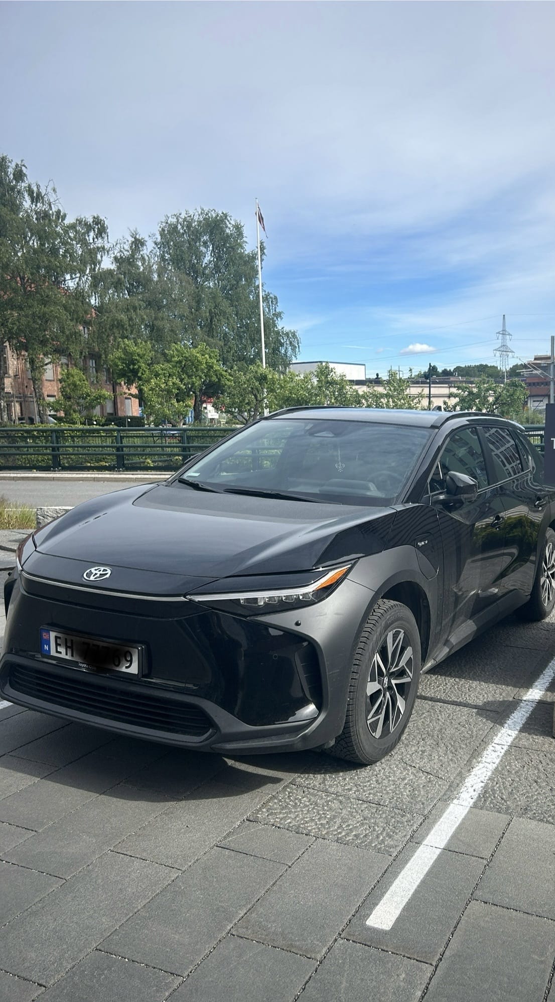 Toyota bZ4X med Aircondition