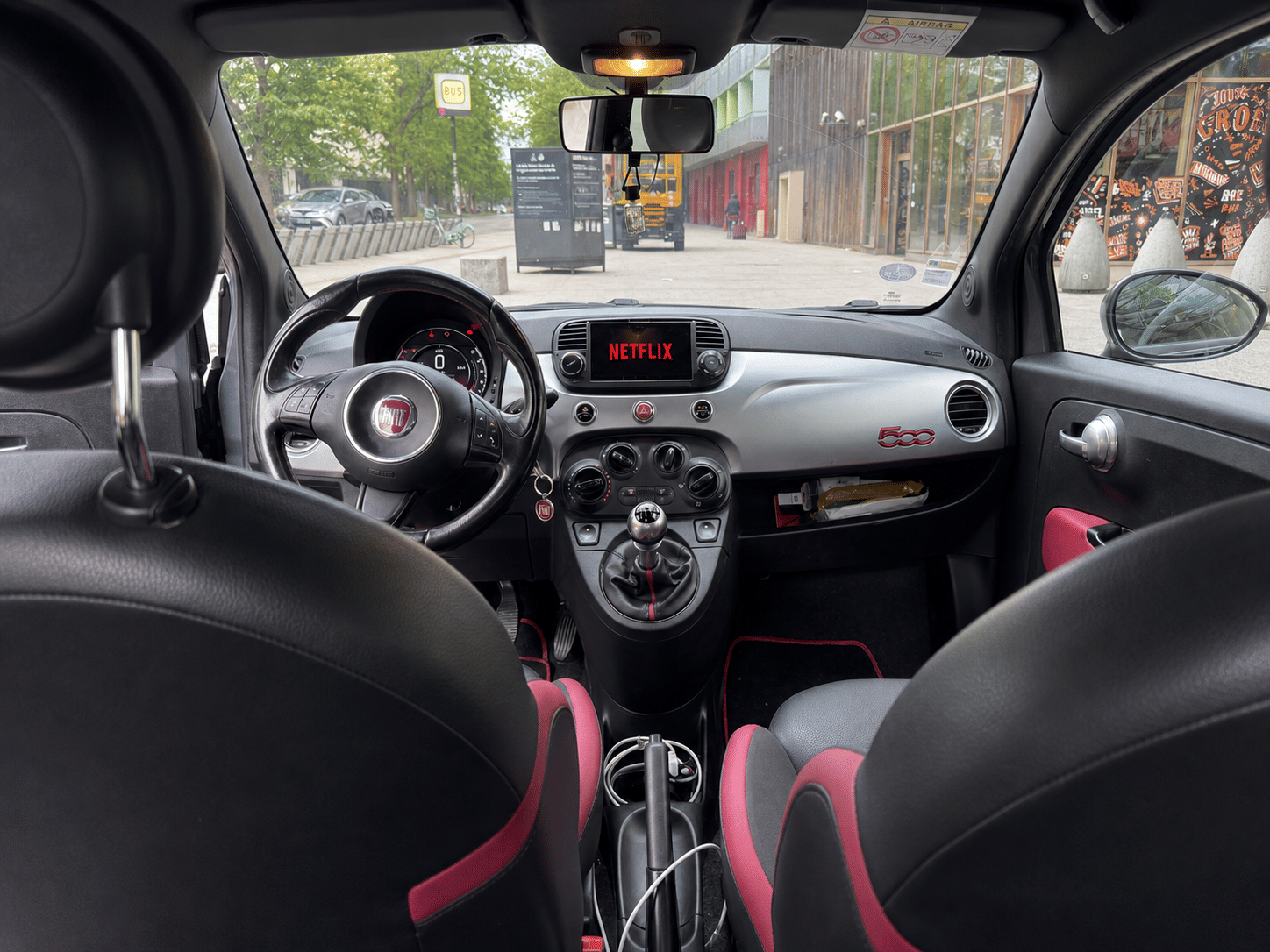 Fiat 500 avec Audio Bluetooth