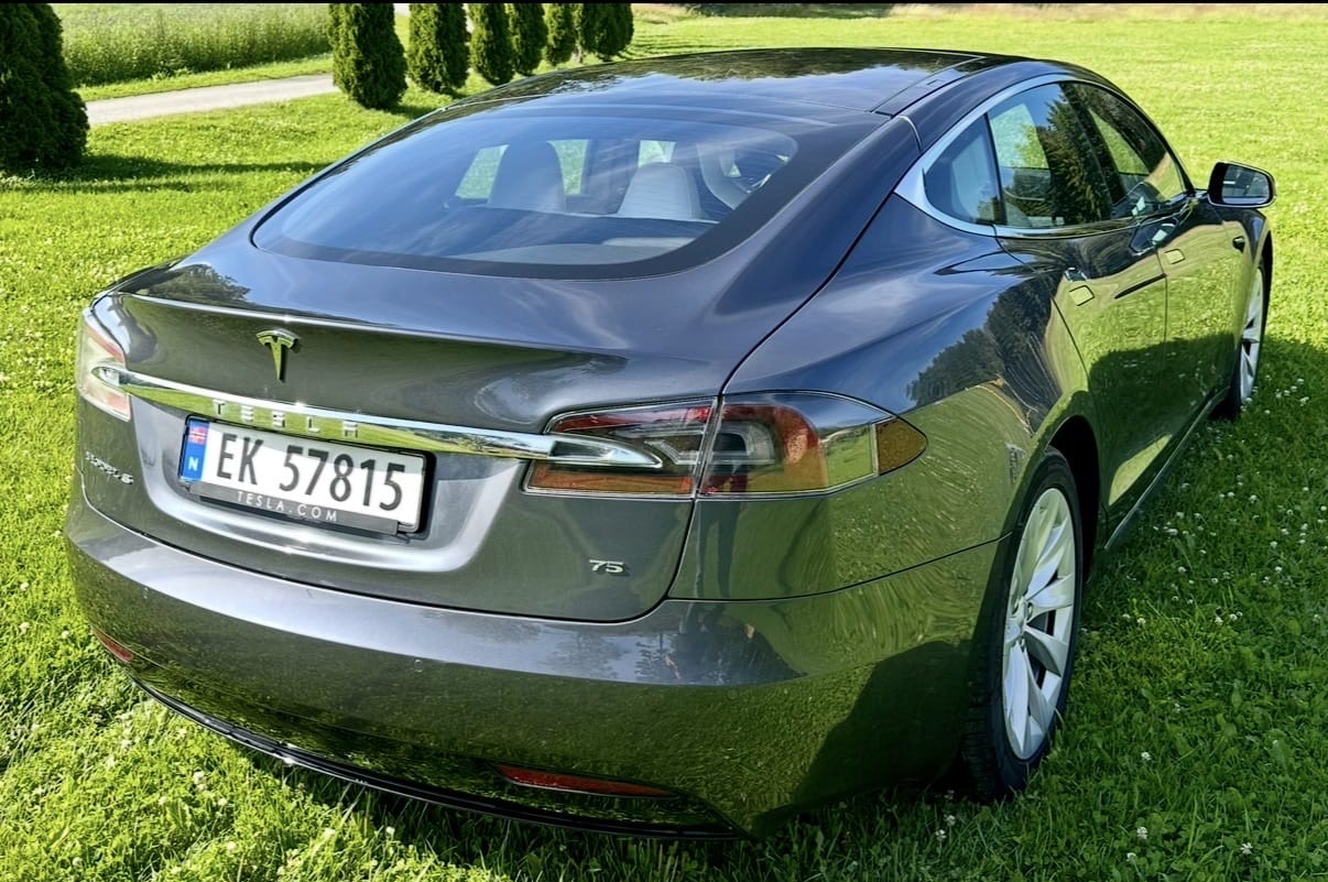 Tesla Model S med Aircondition