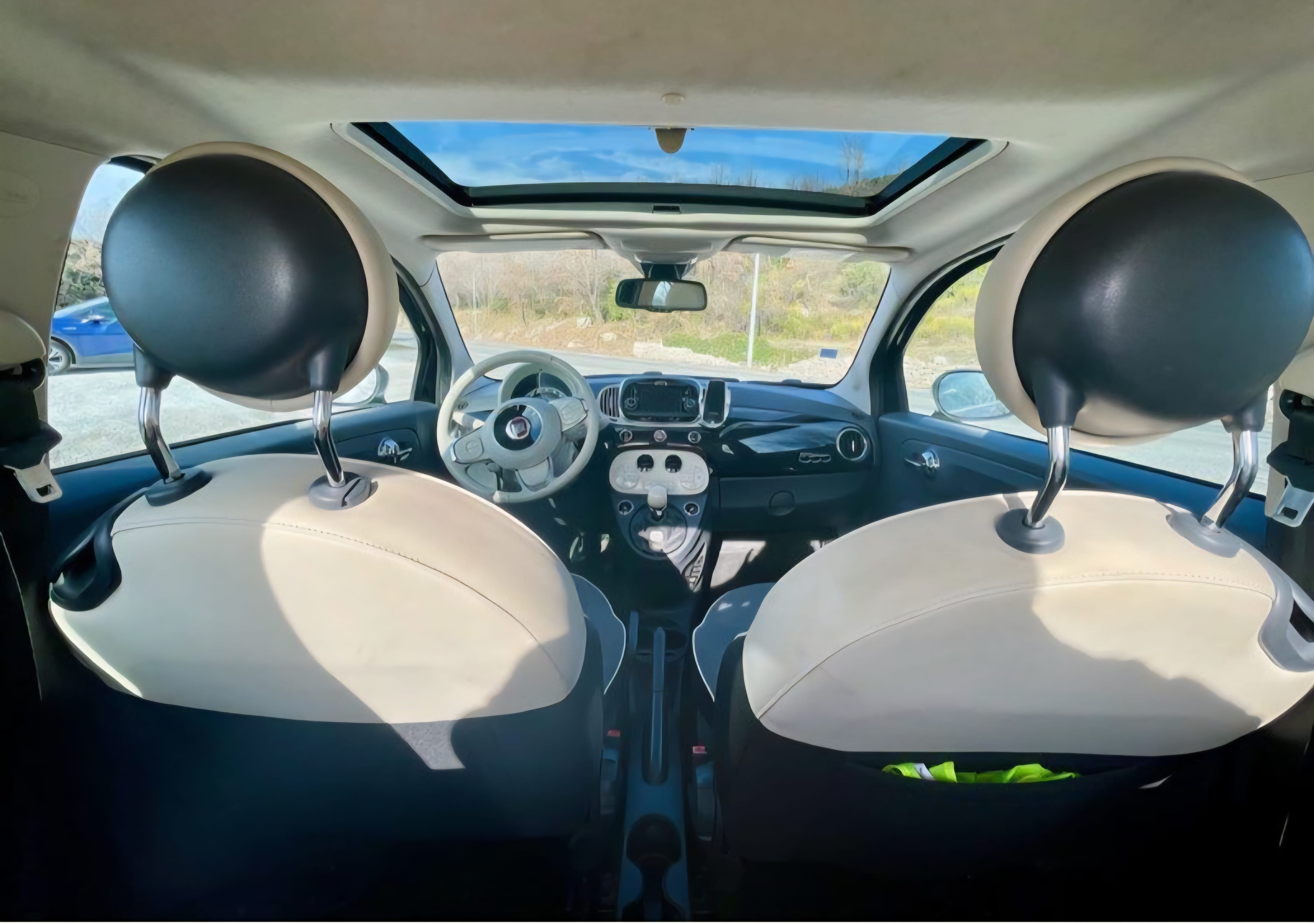 Fiat 500 TOIT OUVRANT, Clim auto, Bluetooh tactile, USB, régulateur, radar de recul, super 95 with Cruise control