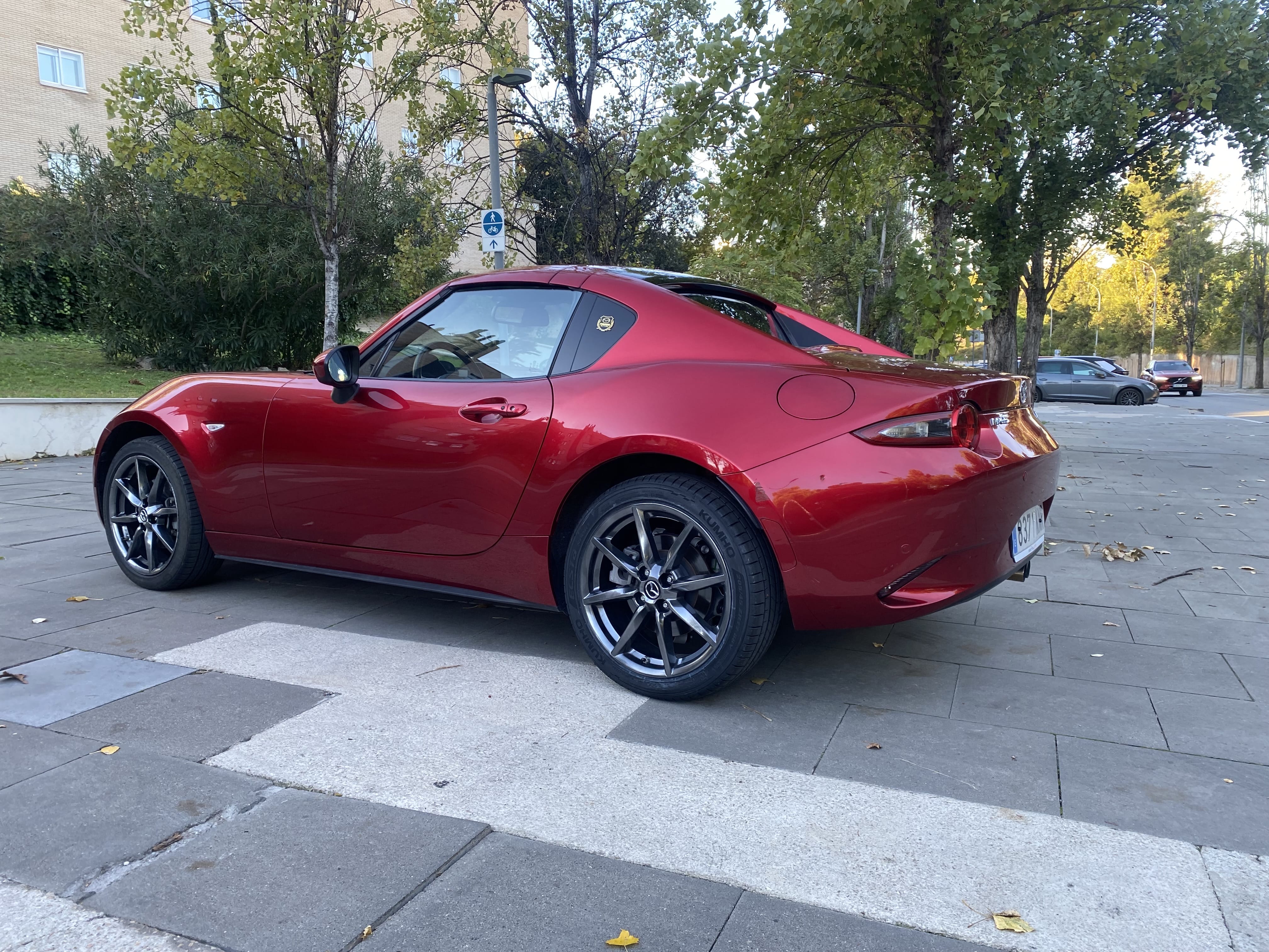 Mazda MX-5 Roadster con GPS