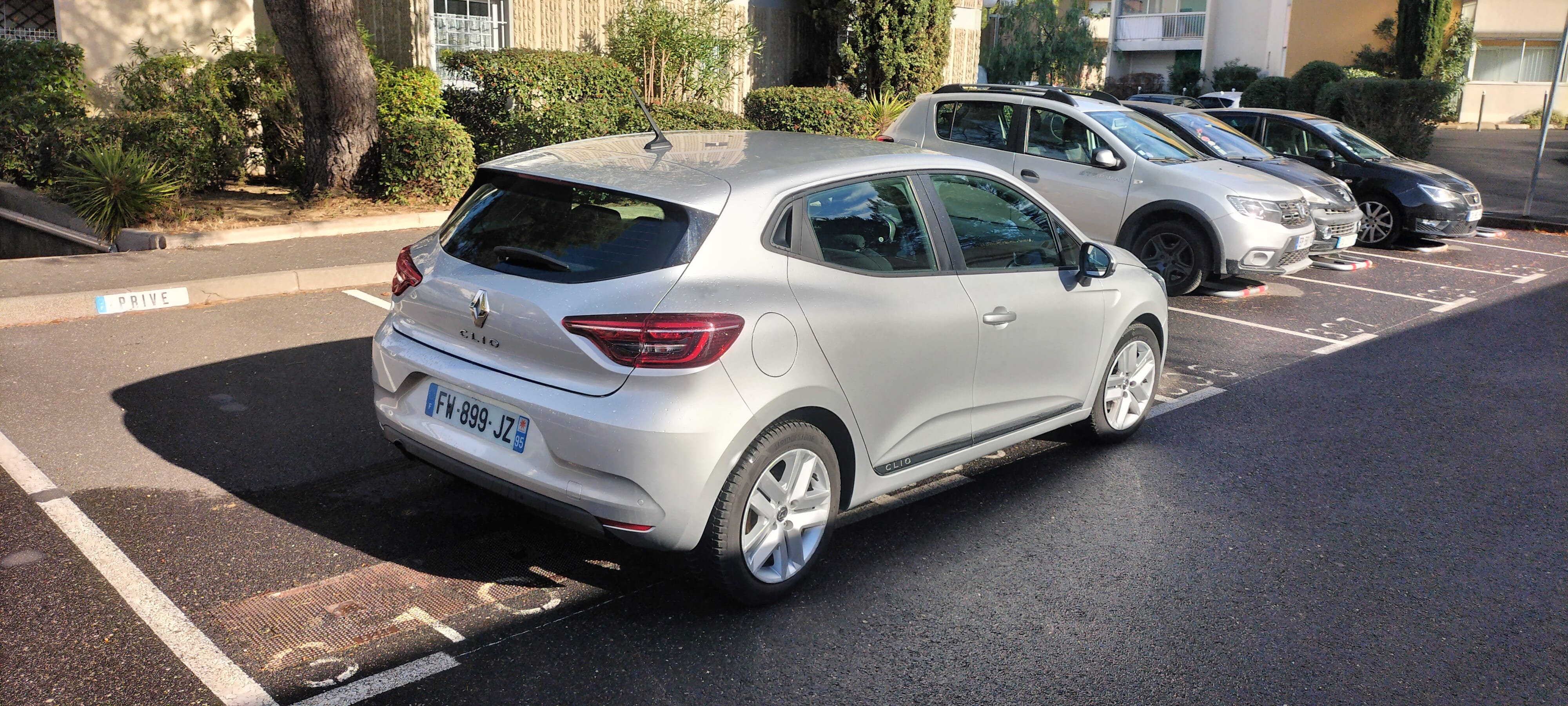 Renault Clio avec GPS