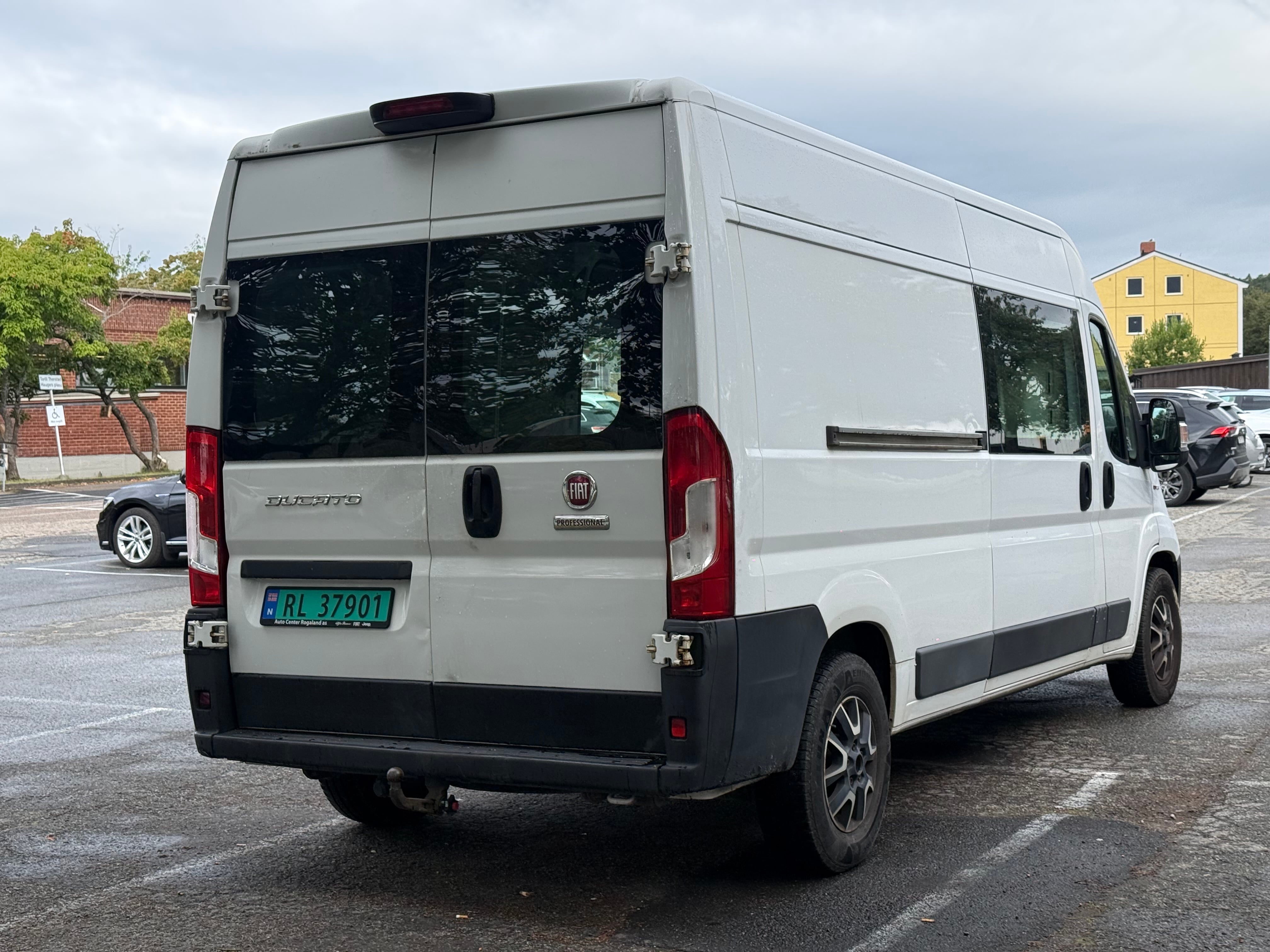 Fiat Ducato with Backup camera