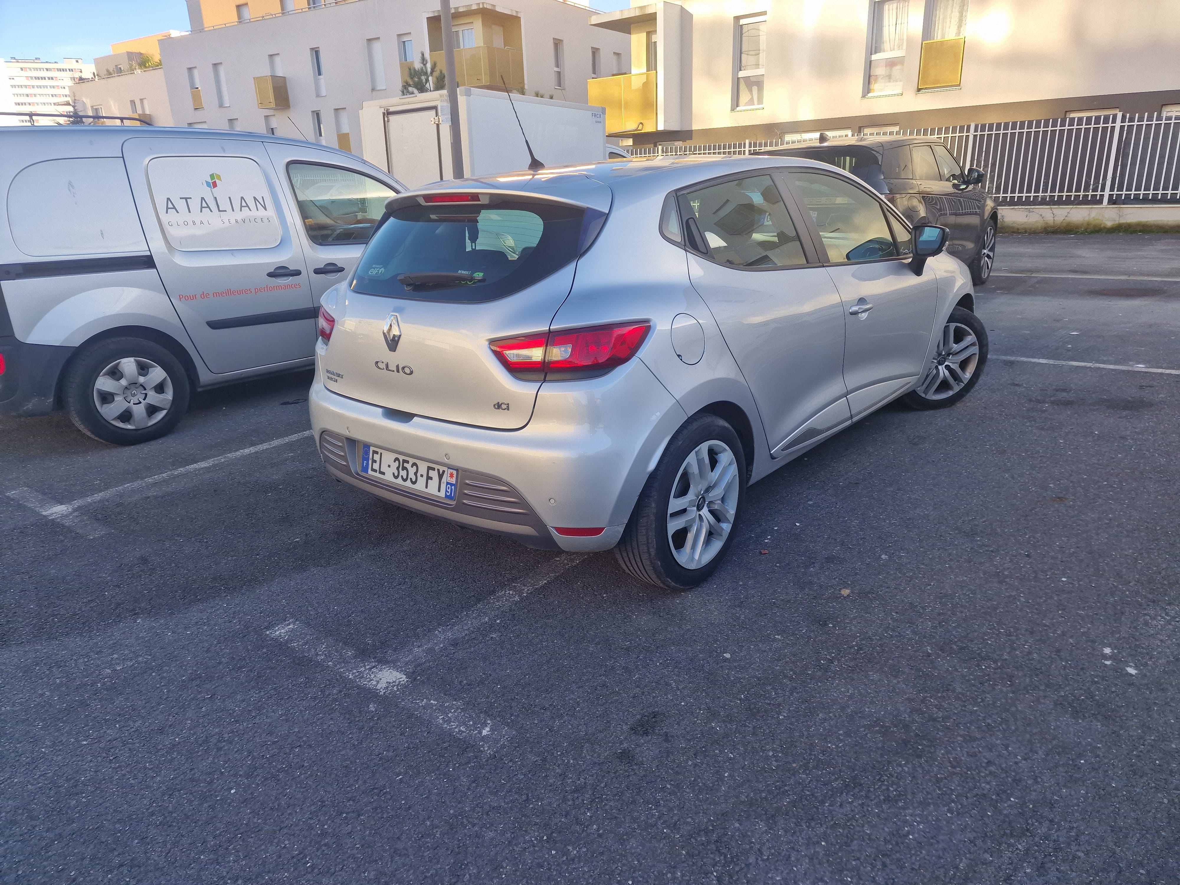 Renault Clio avec GPS