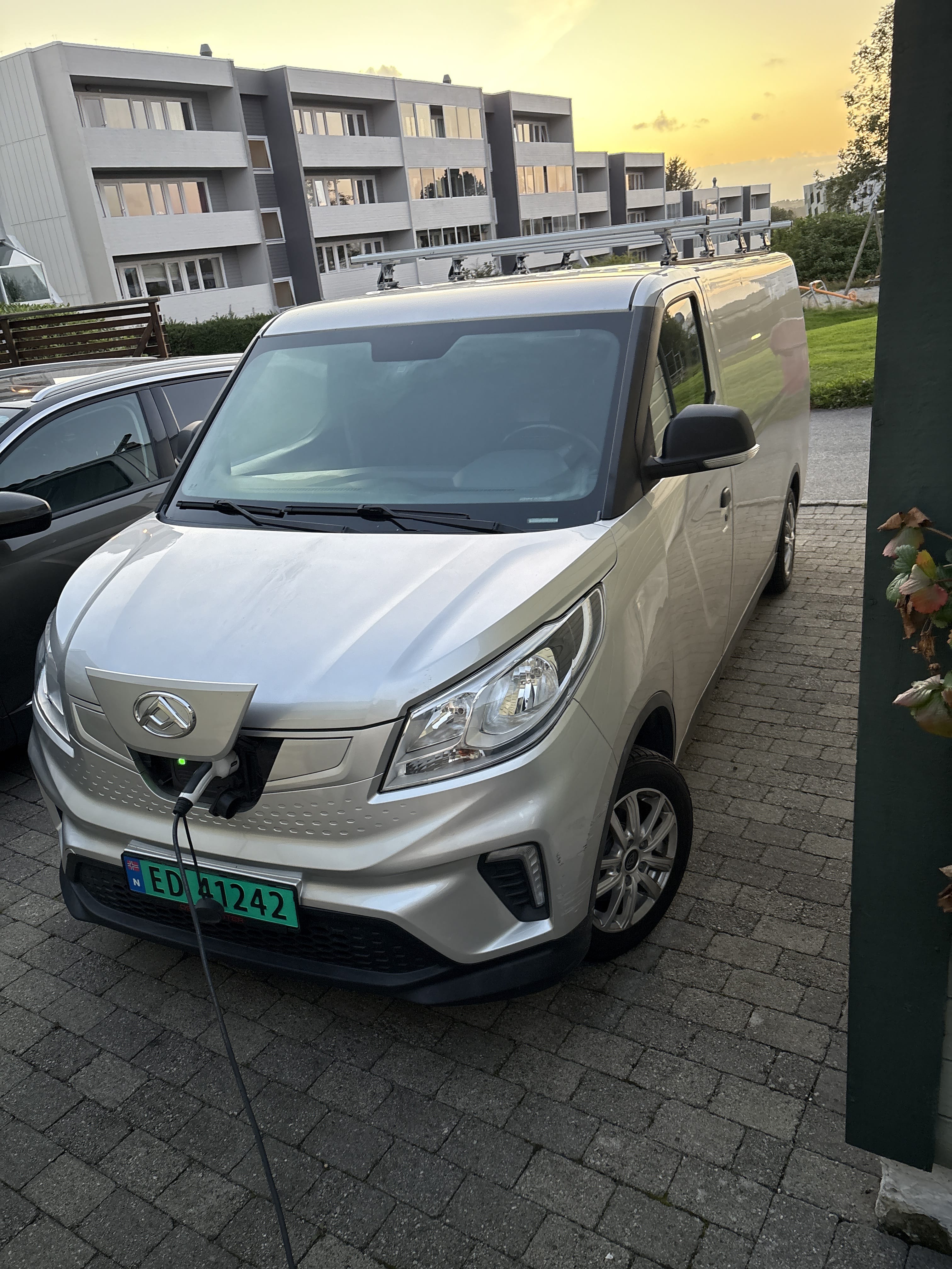 Maxus eDeliver 3 med Apple CarPlay