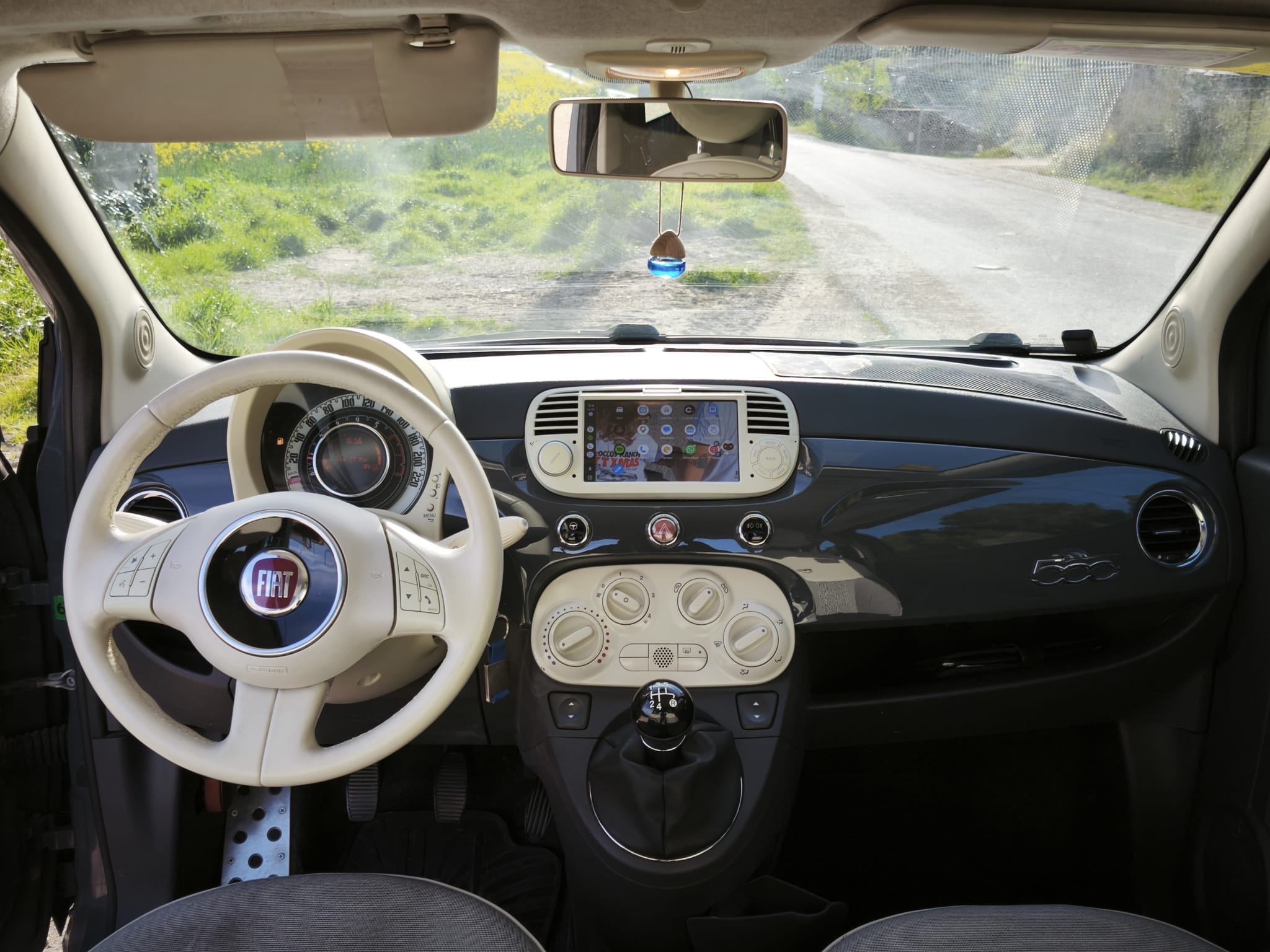 Fiat 500 con GPS