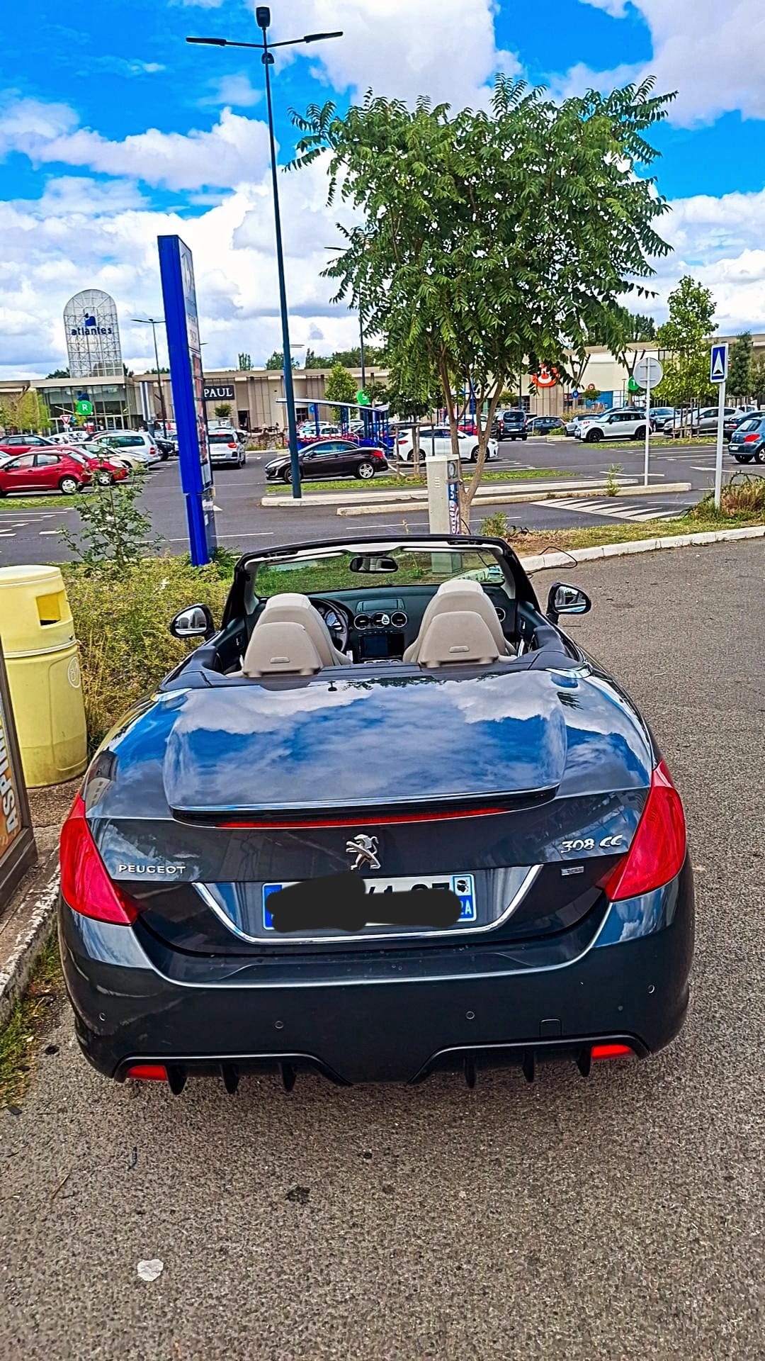 Peugeot 308 CC avec Régulateur de vitesse