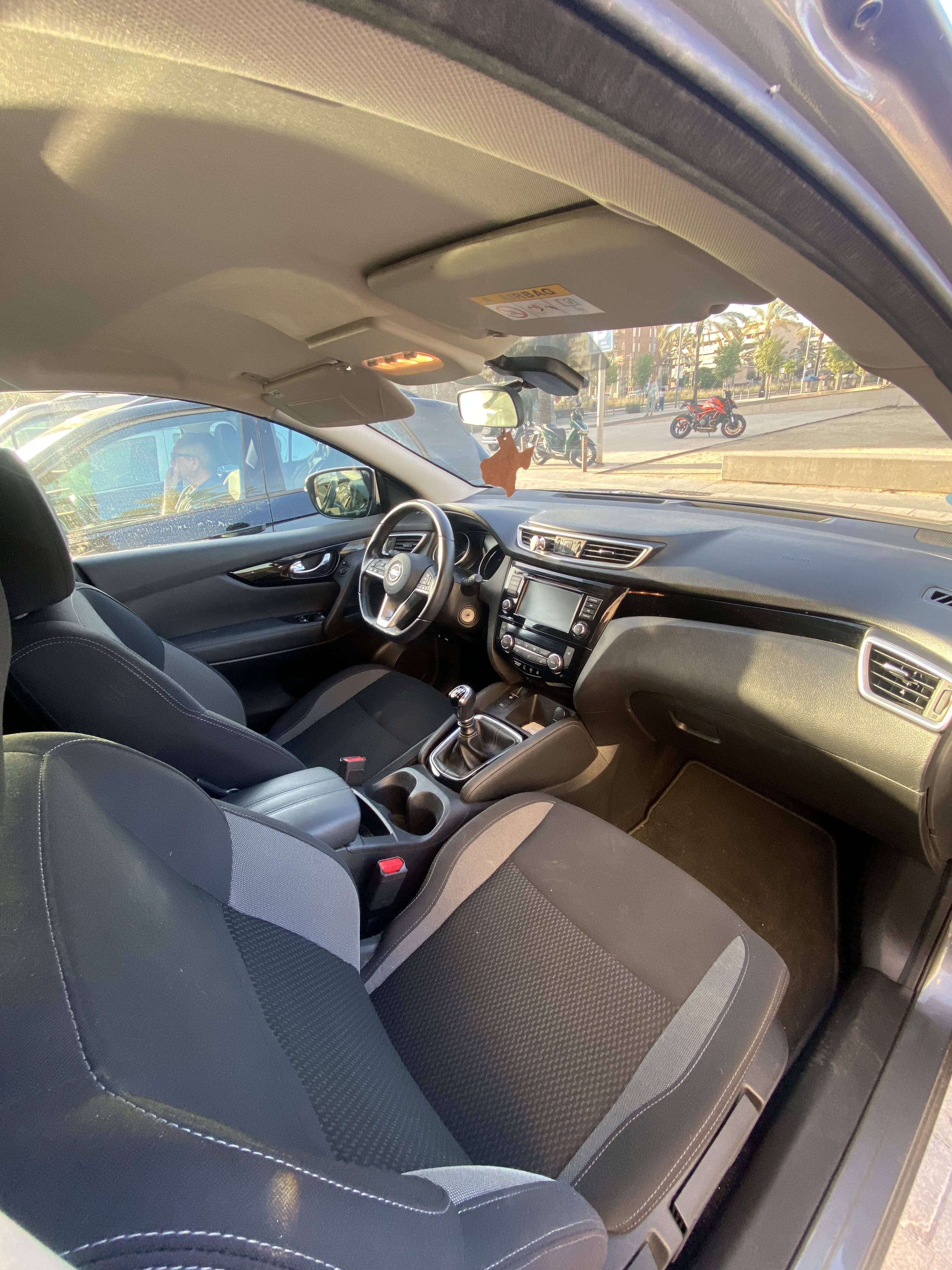 Nissan Qashqai con Dashcam