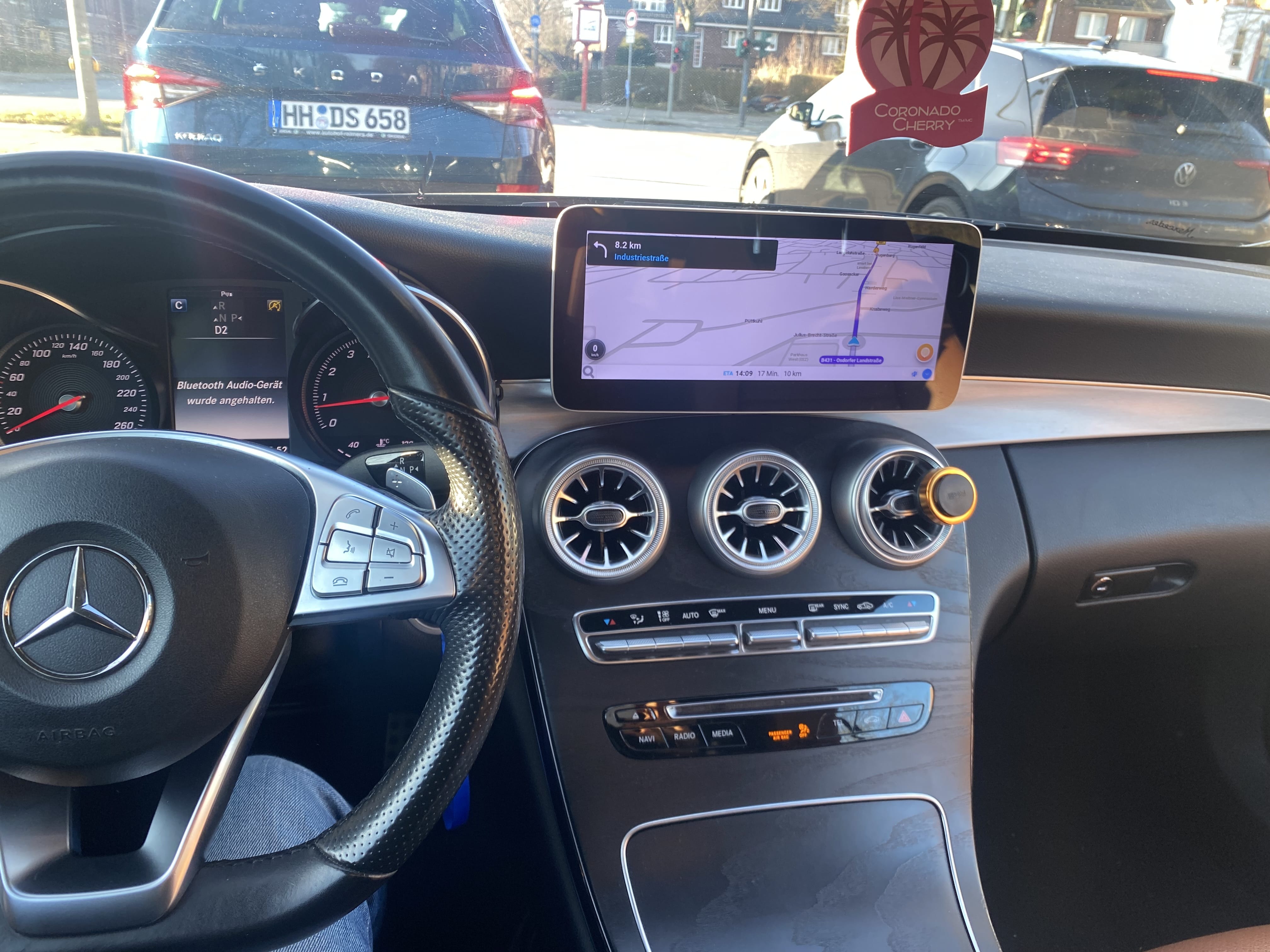 Mercedes-Benz C-Klasse Cabriolet mit Dashcam