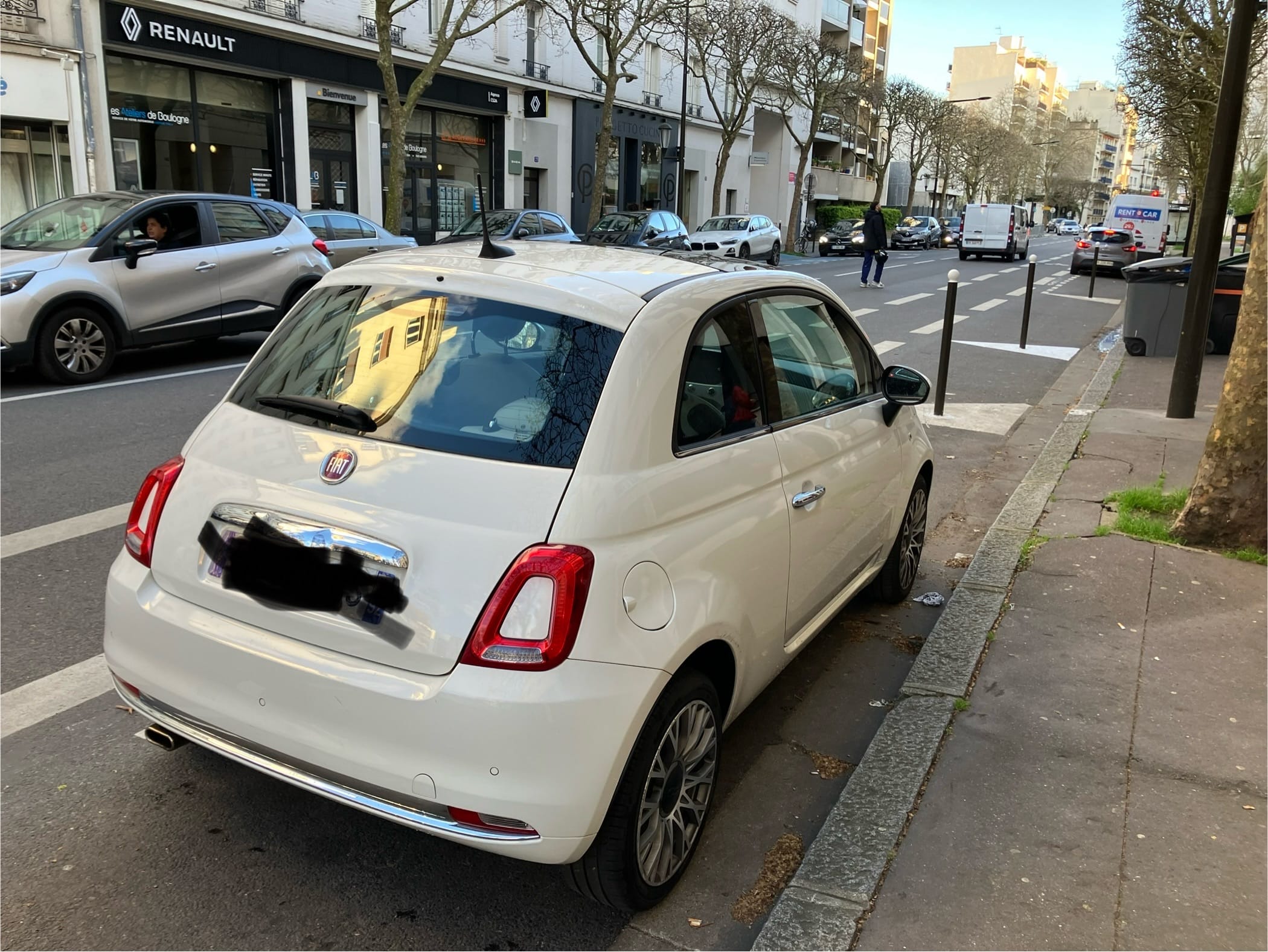 Fiat 500 avec Audio Bluetooth