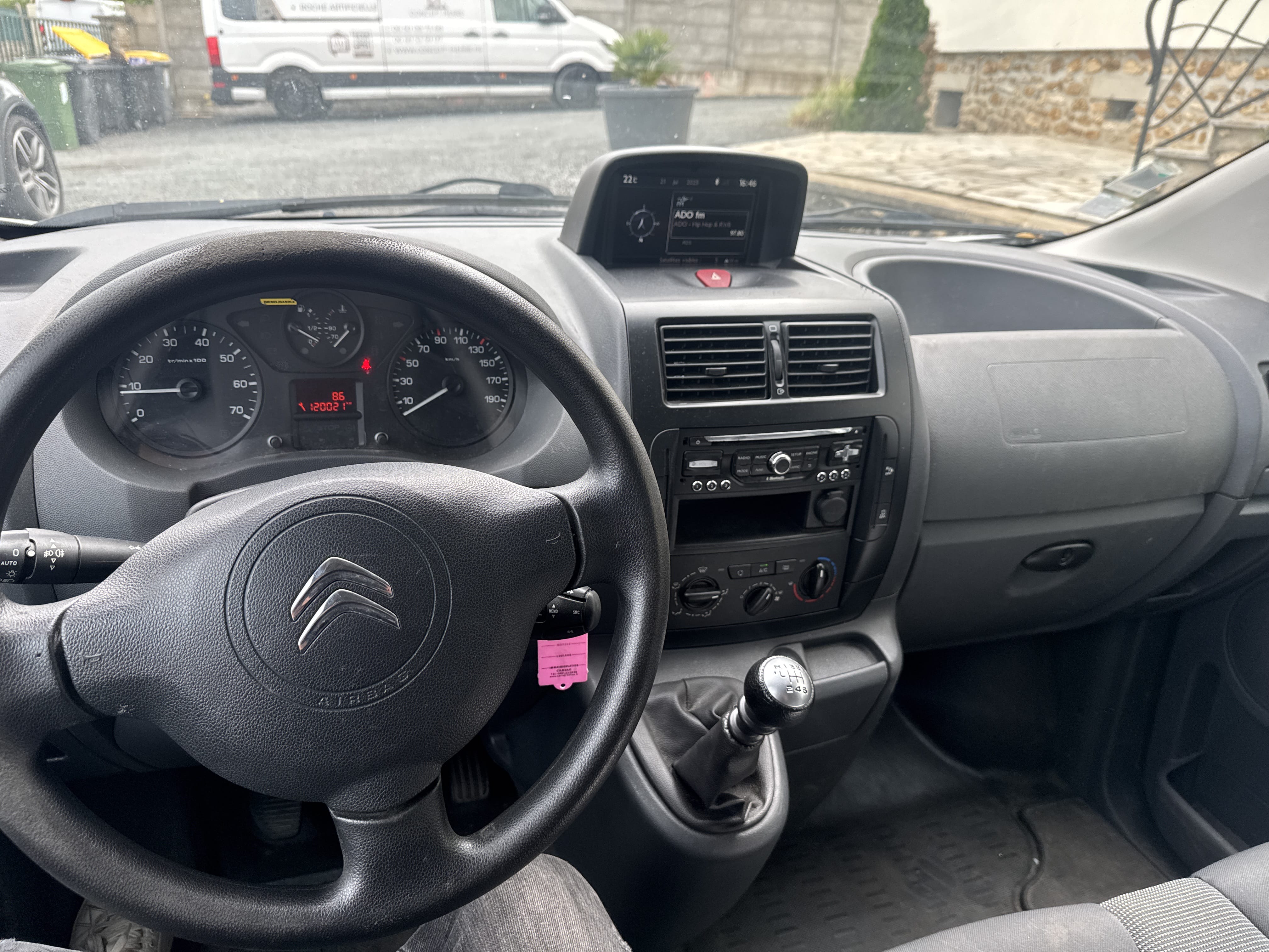 Citroen Jumpy avec GPS