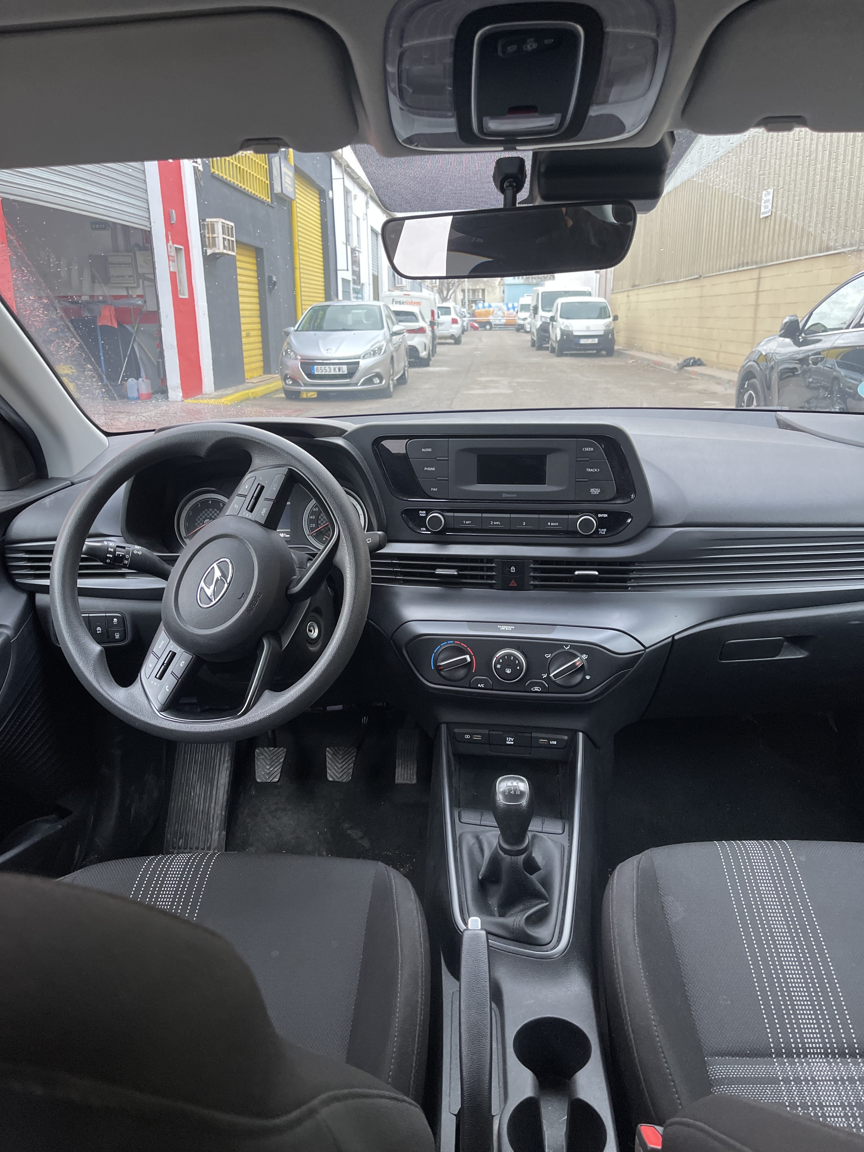 Hyundai i20 con Silla infantil