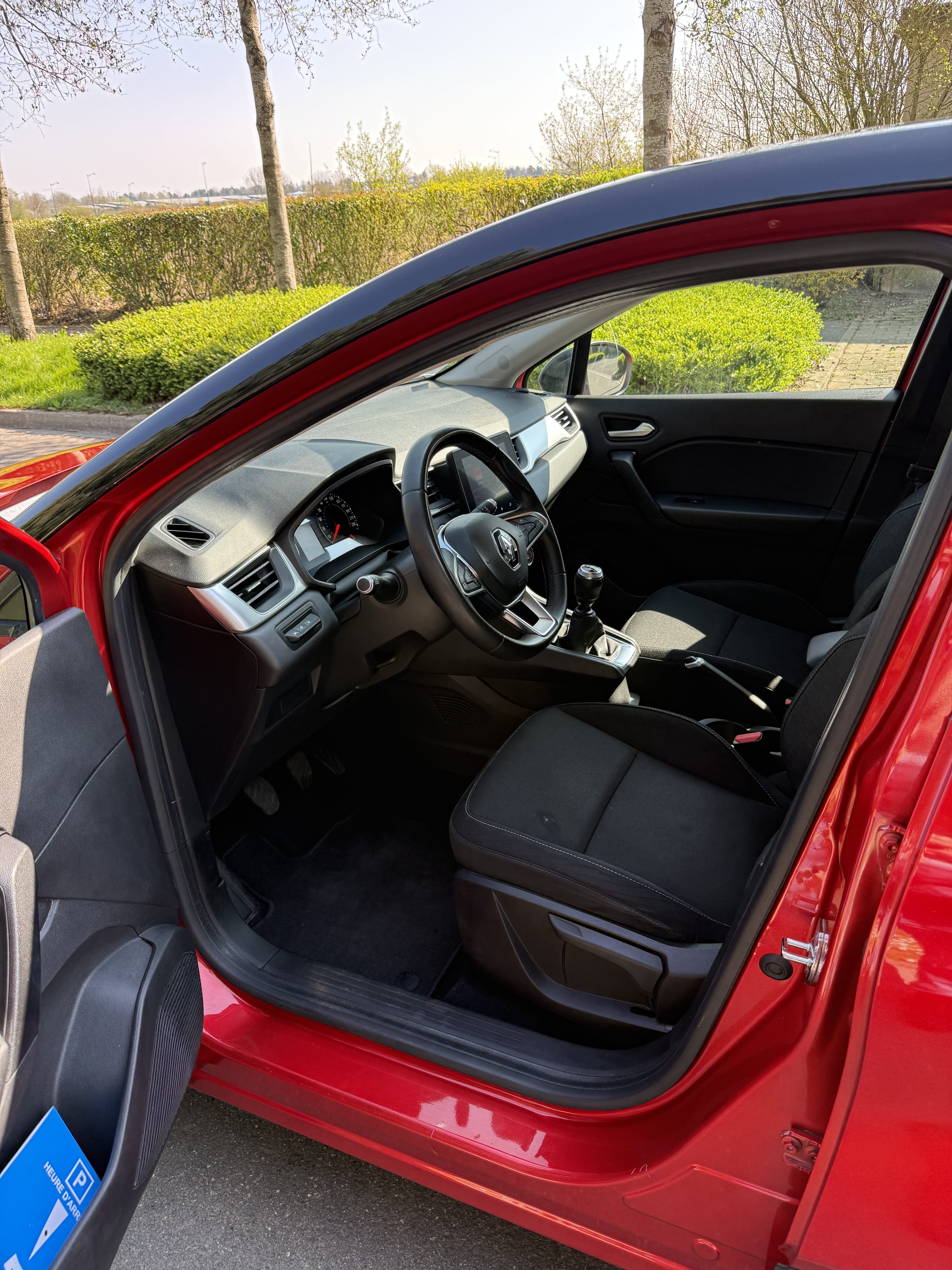 Renault Captur avec Siège bébé