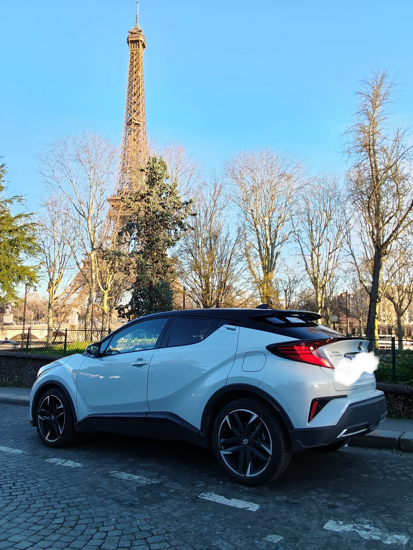 Toyota C-HR avec Siège bébé
