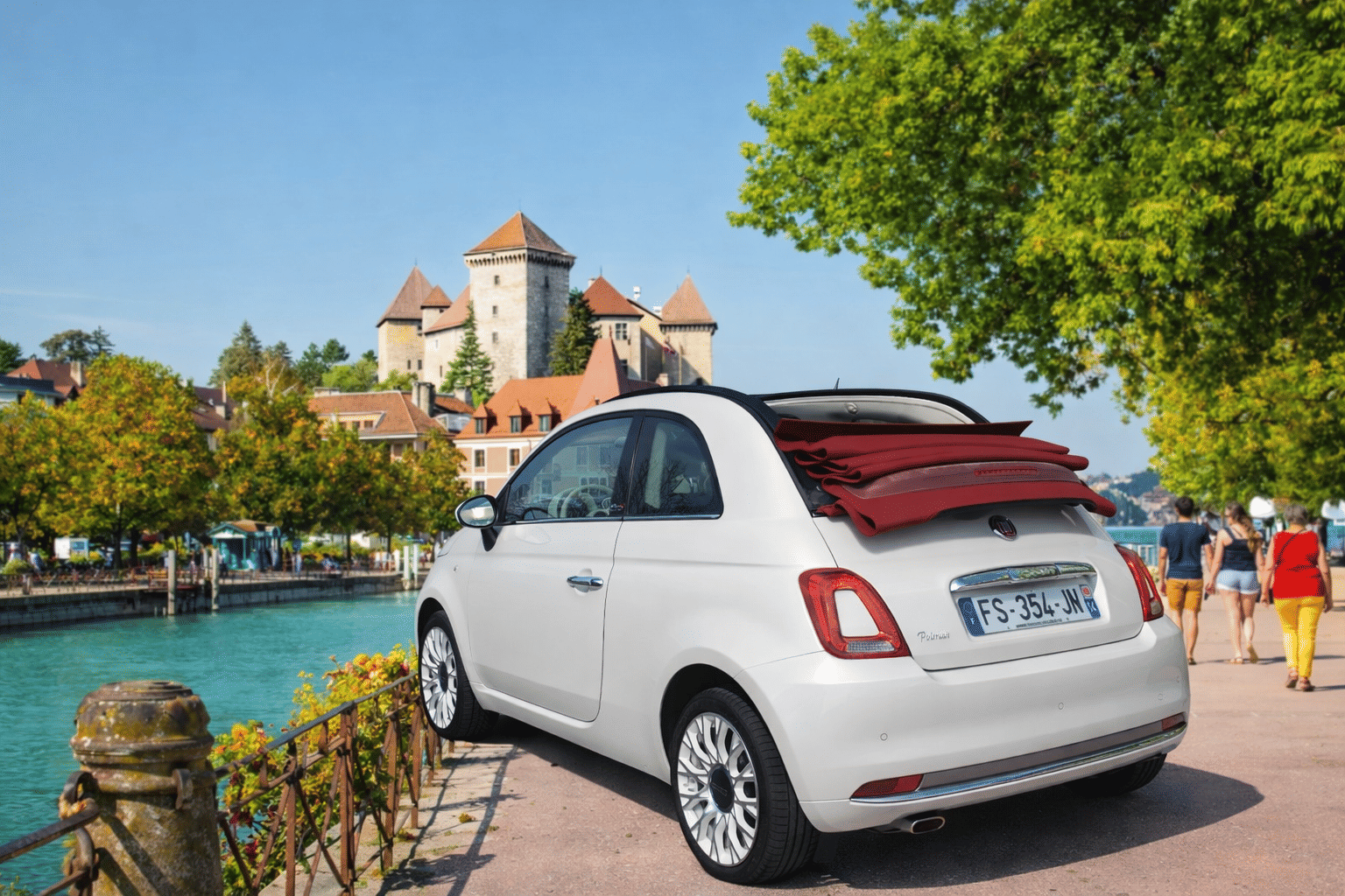 Fiat 500 C avec Régulateur de vitesse