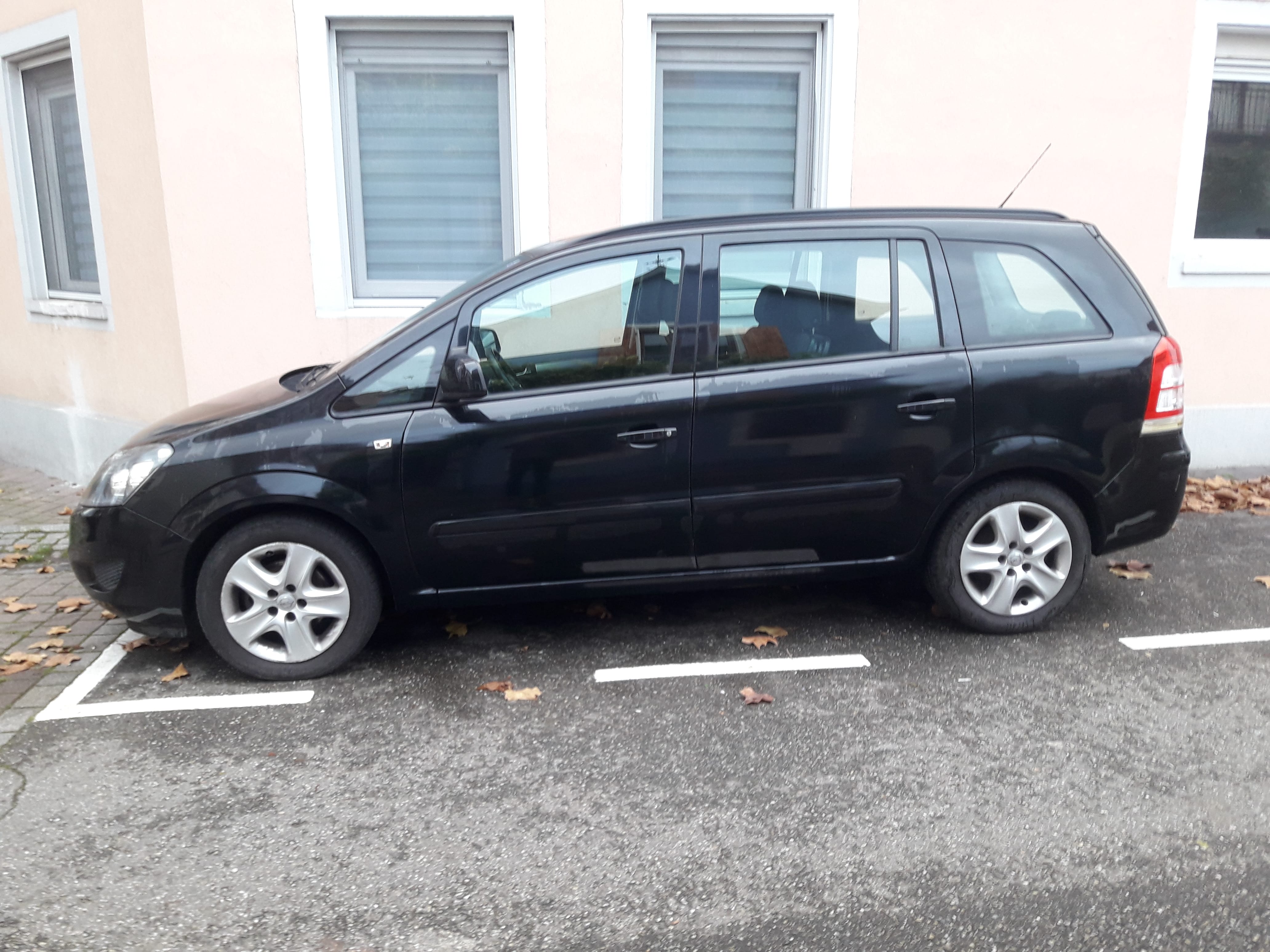 Opel Zafira avec Porte-vélos