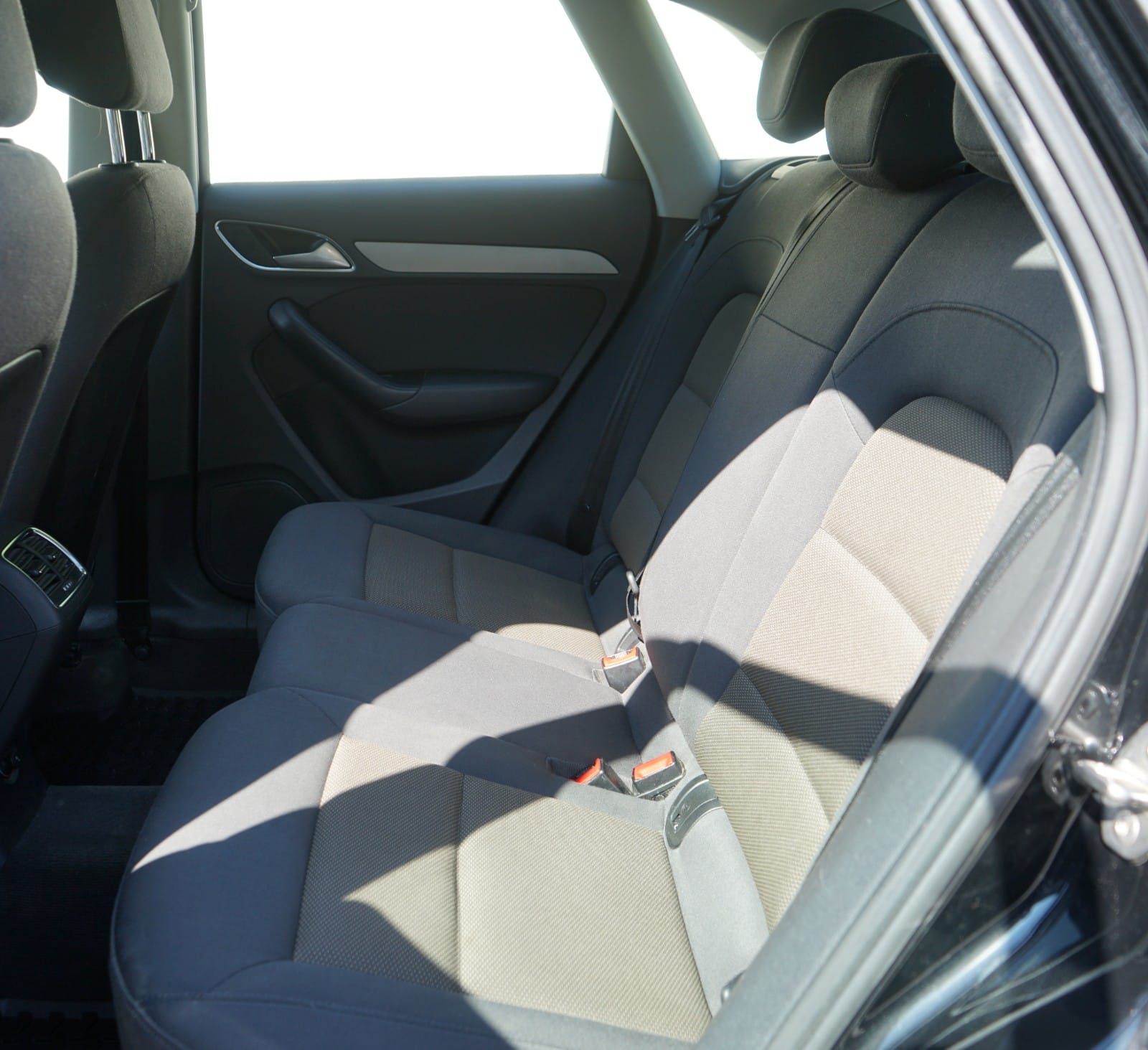 Audi Q3 med Babysete