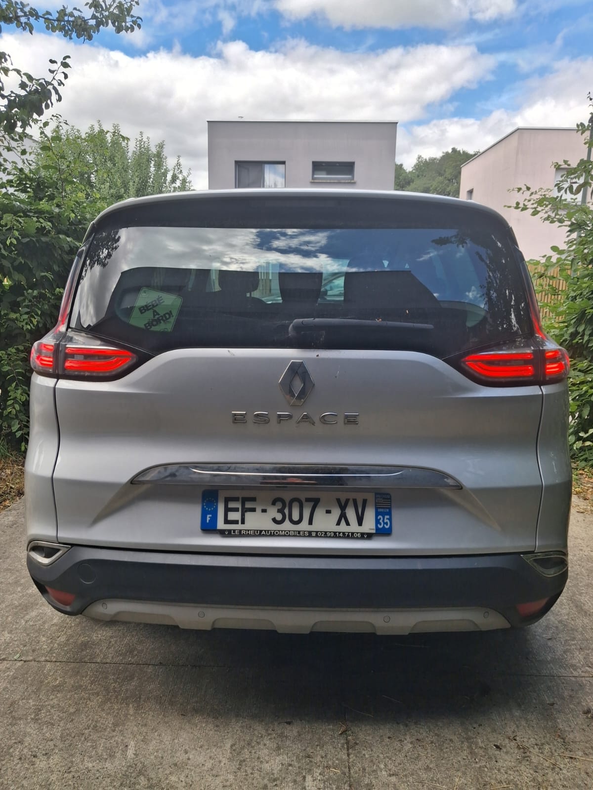 Renault Espace avec Siège bébé