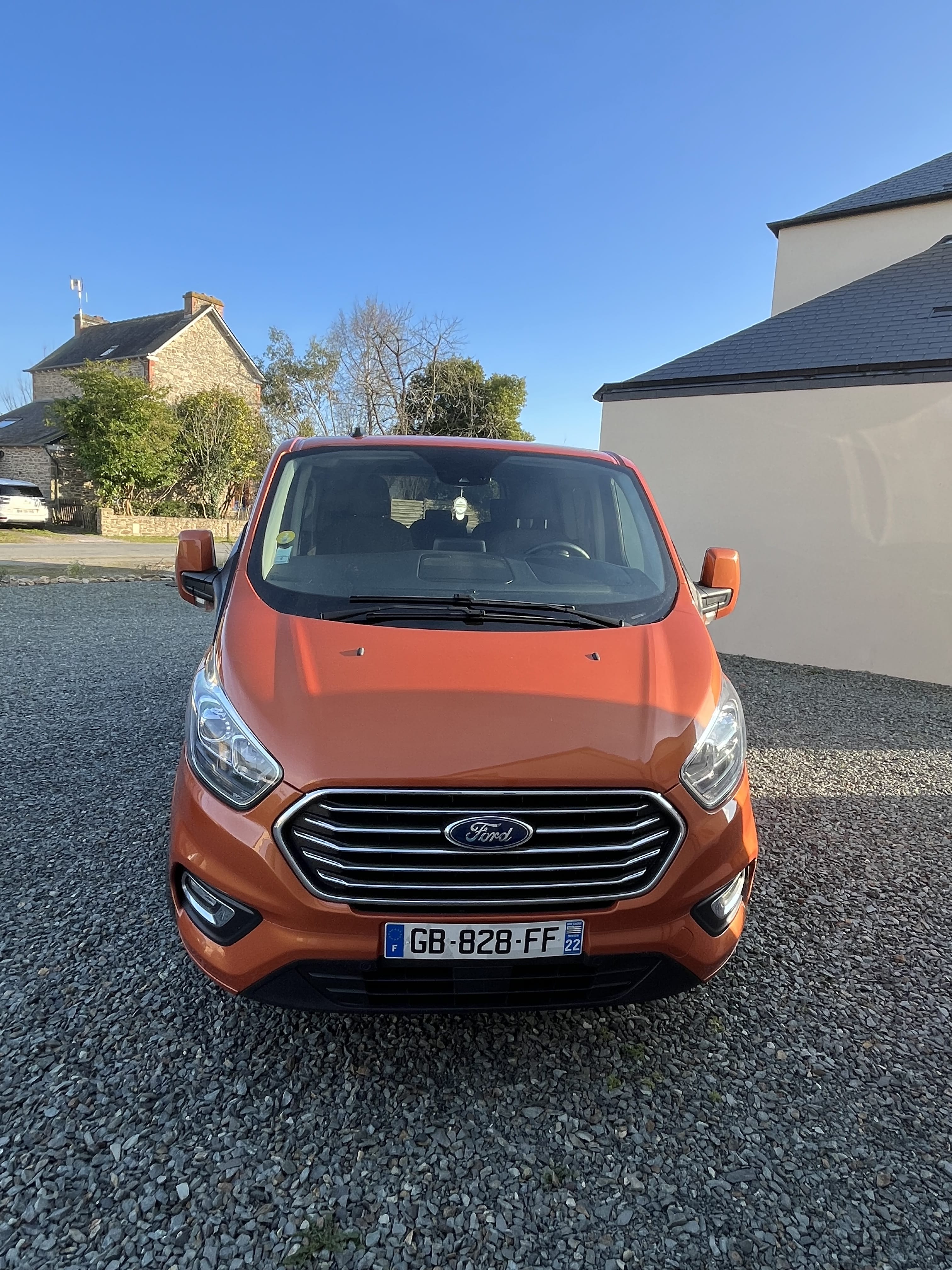 Ford Tourneo Custom, 2021, Diesel, automatique, 8 places