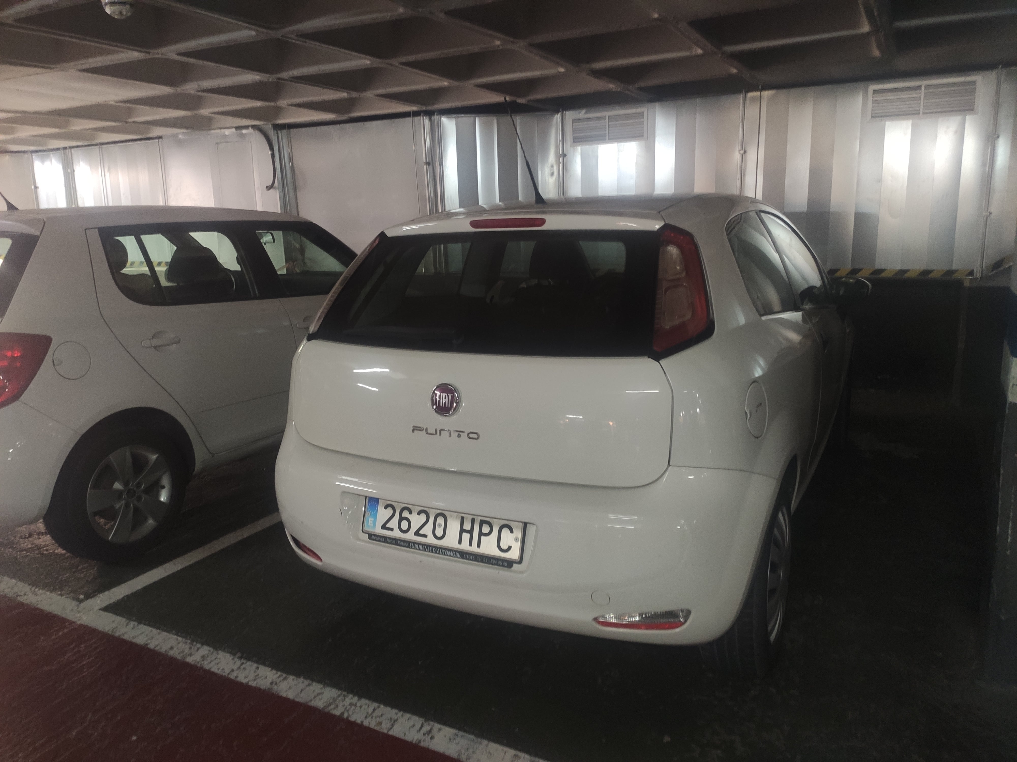 Fiat Punto with Bluetooth audio