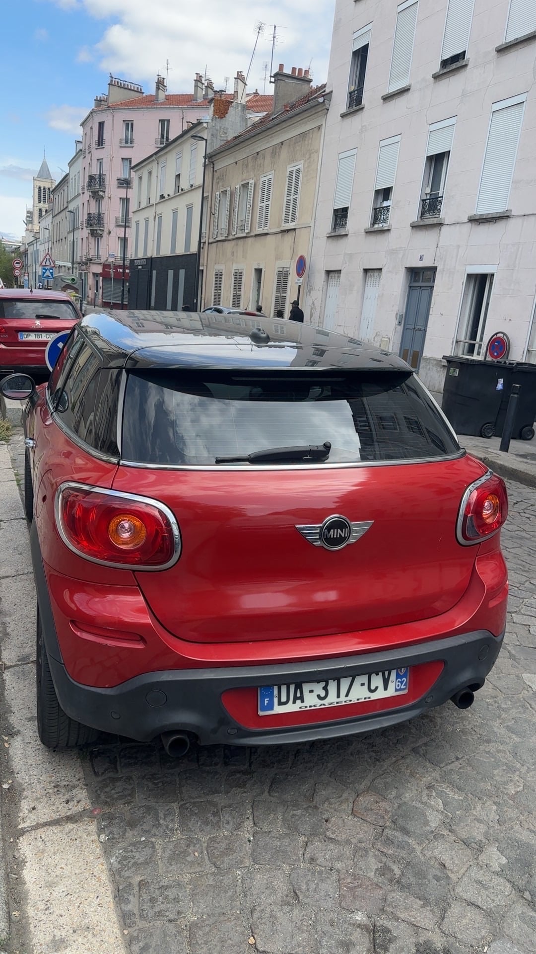 Mini Paceman avec GPS