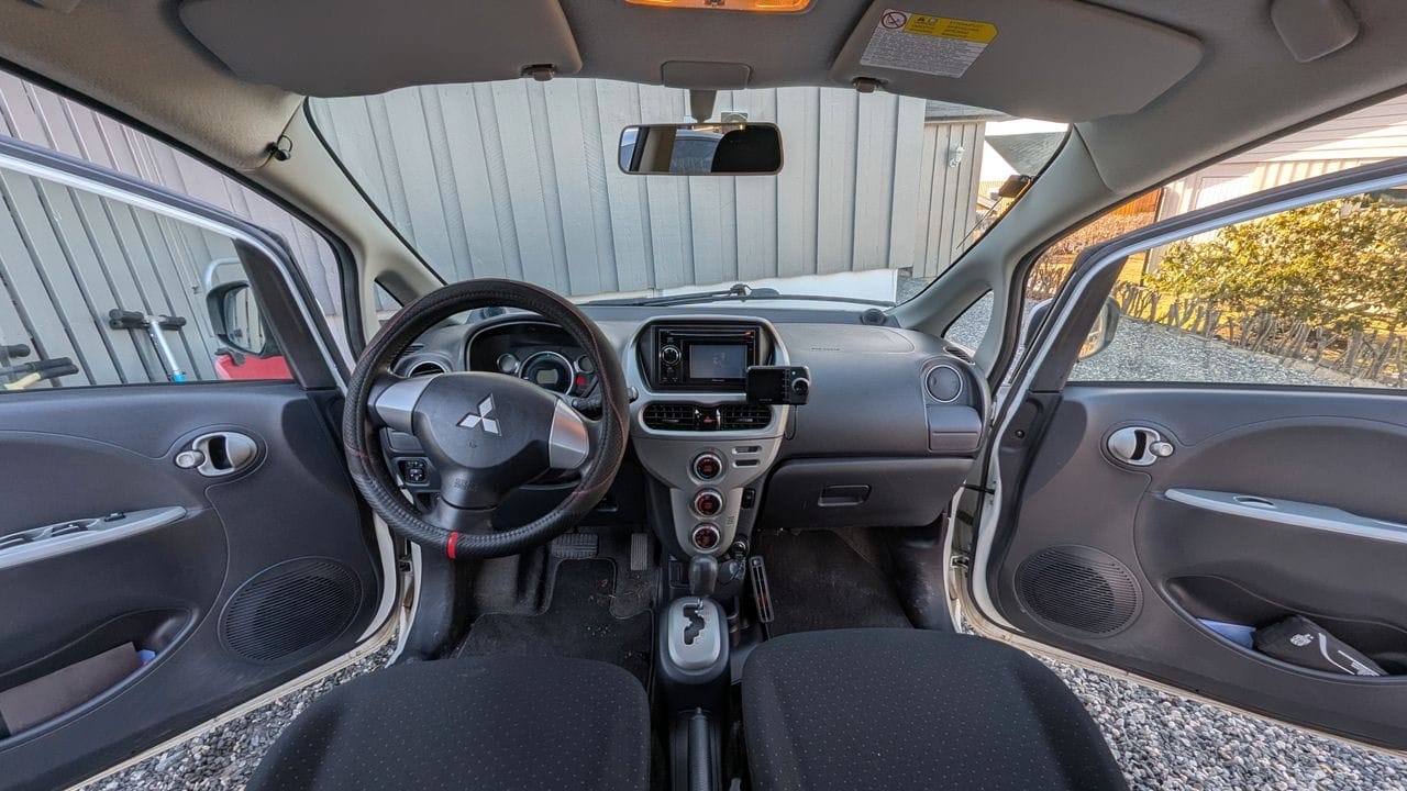 Mitsubishi i-Miev med Bluetooth audio
