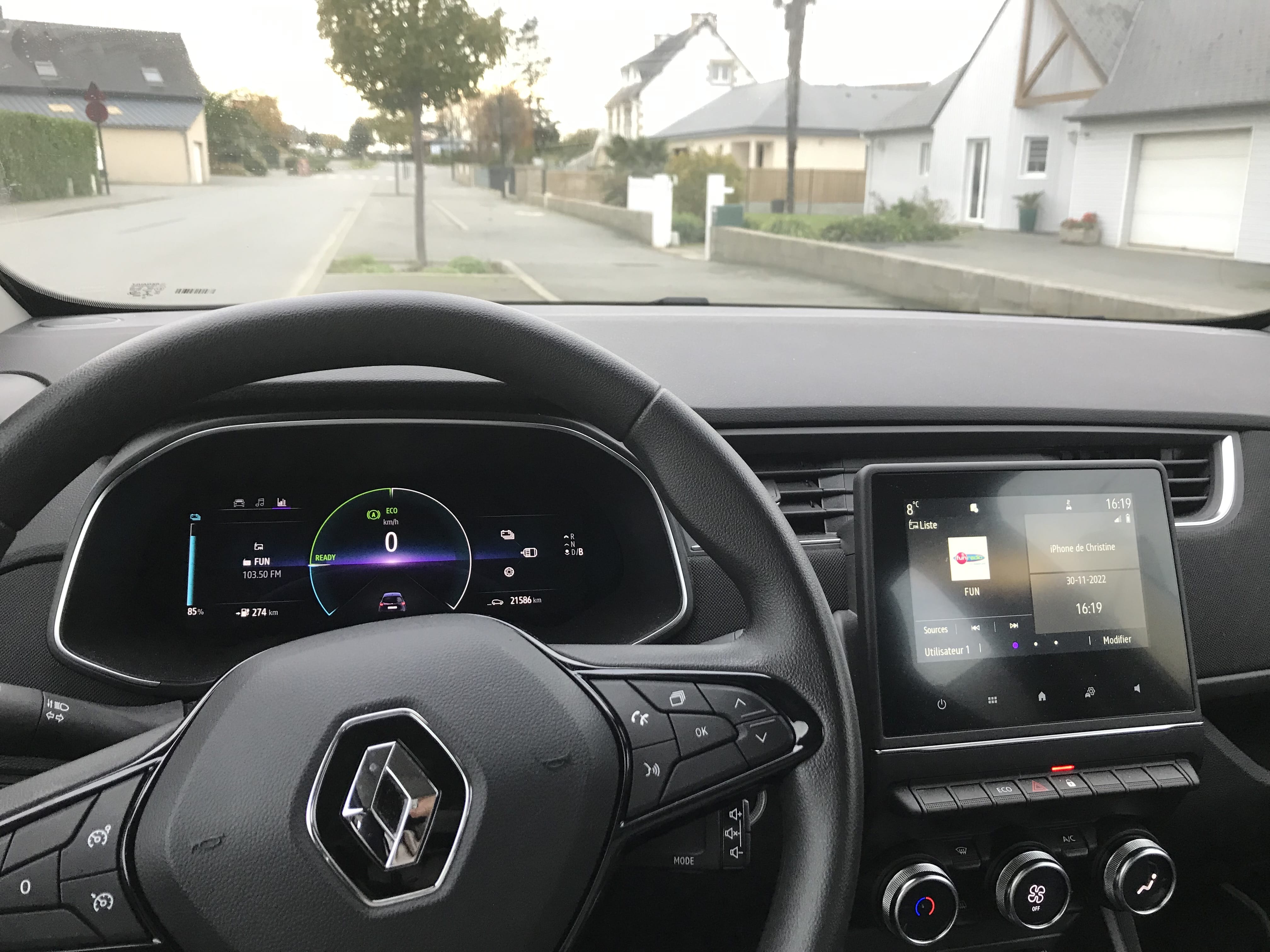 Renault ZOE avec Entrée audio / iPod