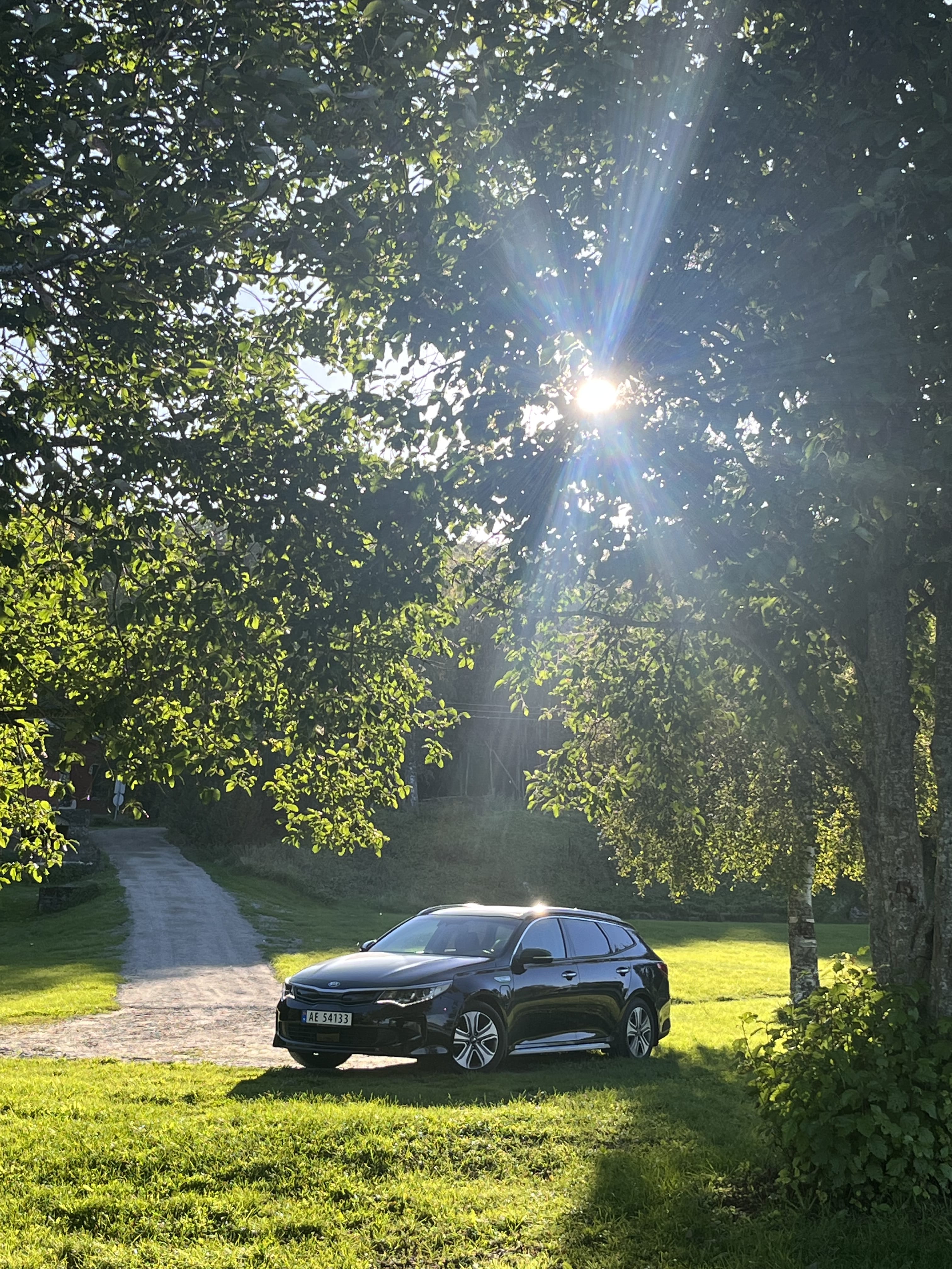 Kia Optima Hybrid med GPS