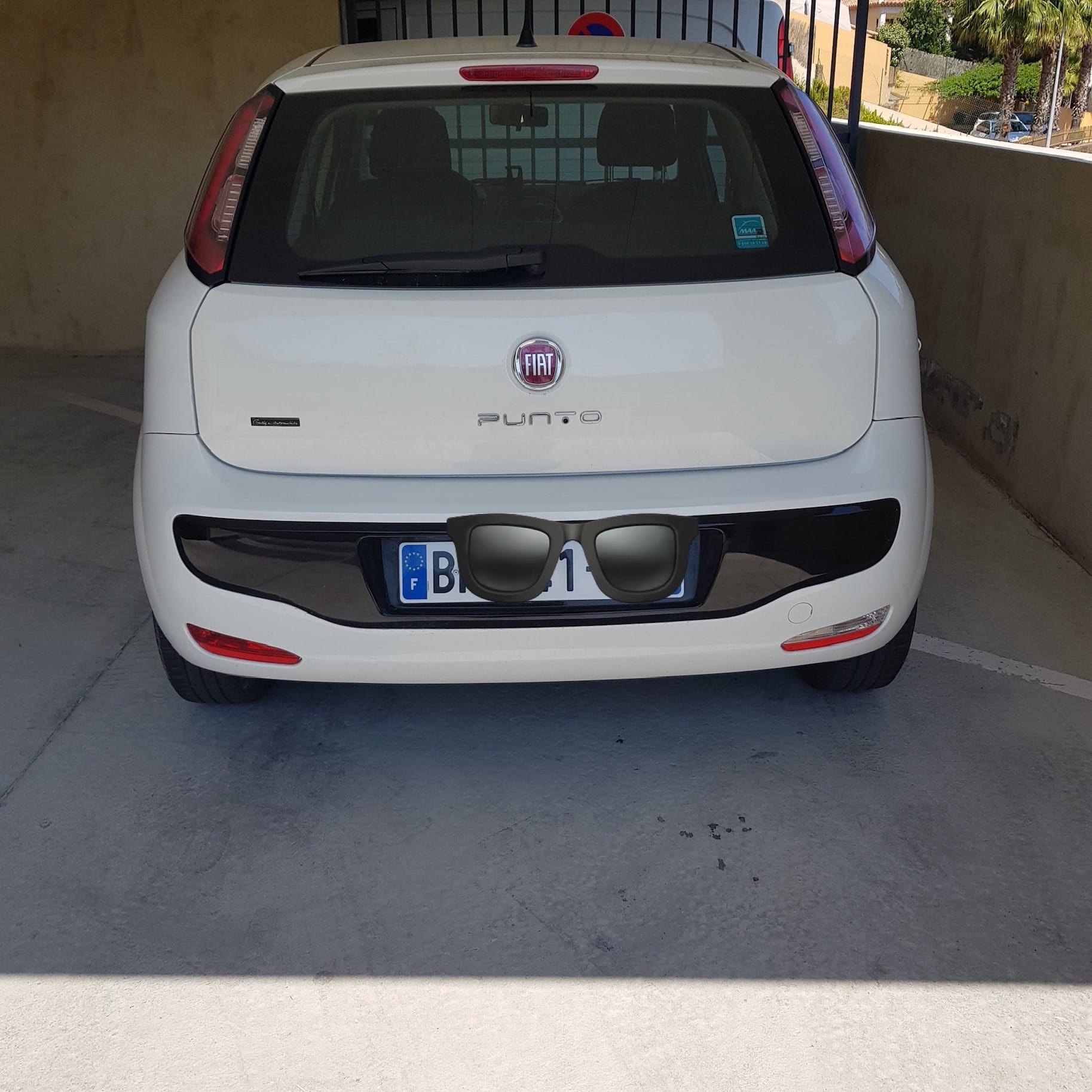 Fiat Punto Evo avec GPS