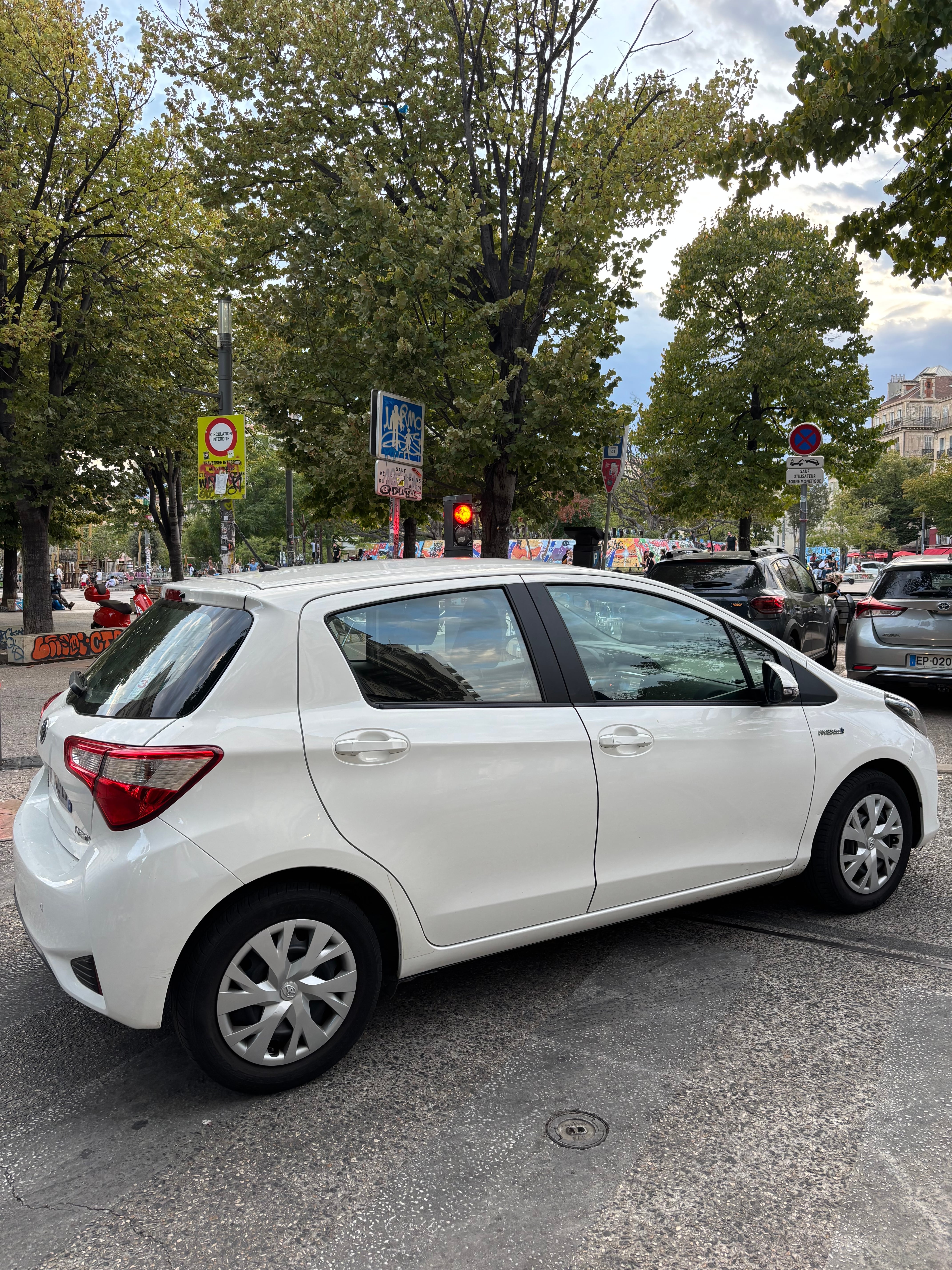 Toyota Yaris with Backup camera