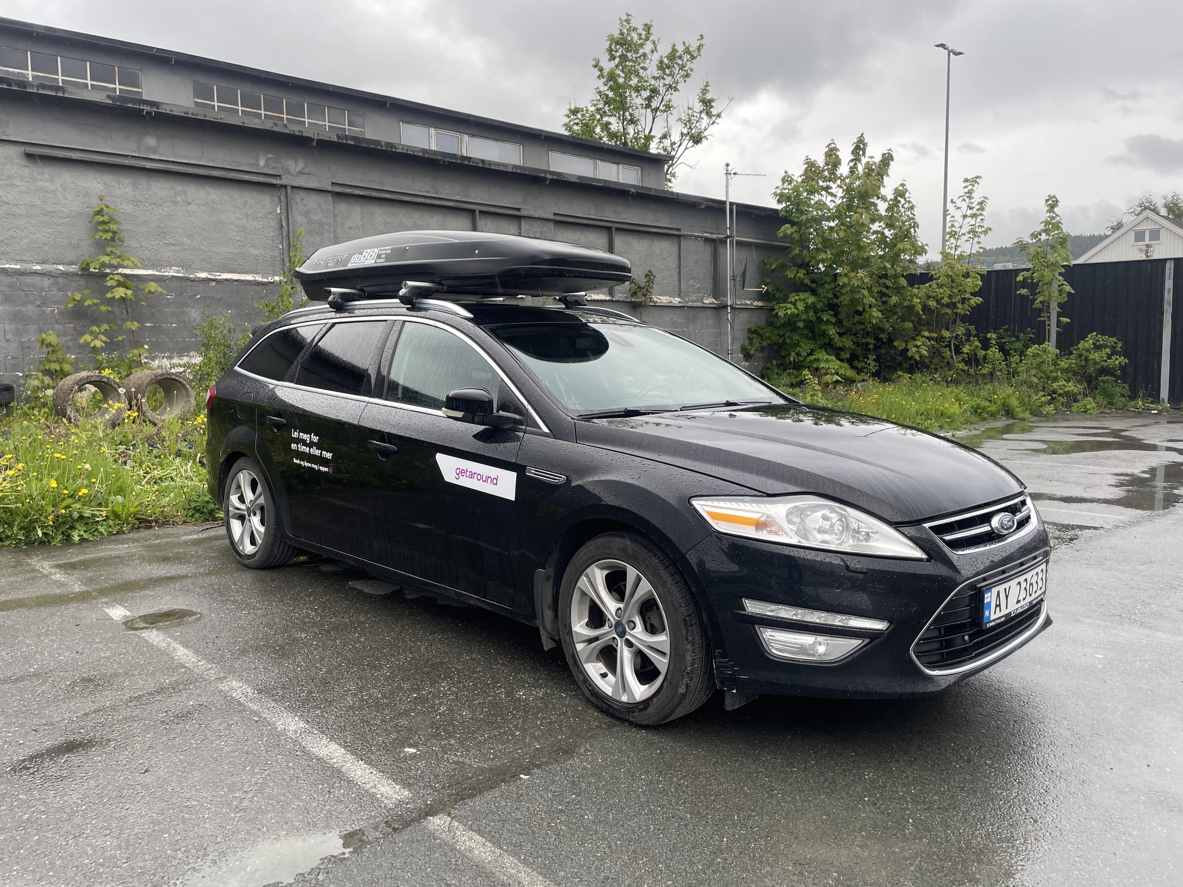 Ford Mondeo SW Roof cargo box med Cruisekontroll