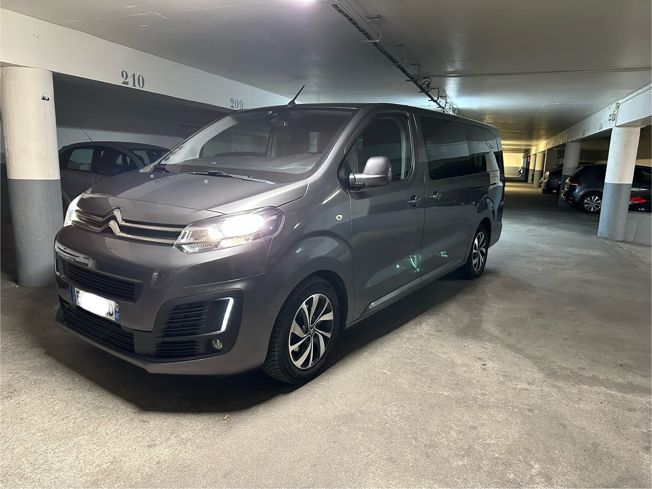 Citroen SpaceTourer, 2017, Diesel, automatique, 9 places et plus