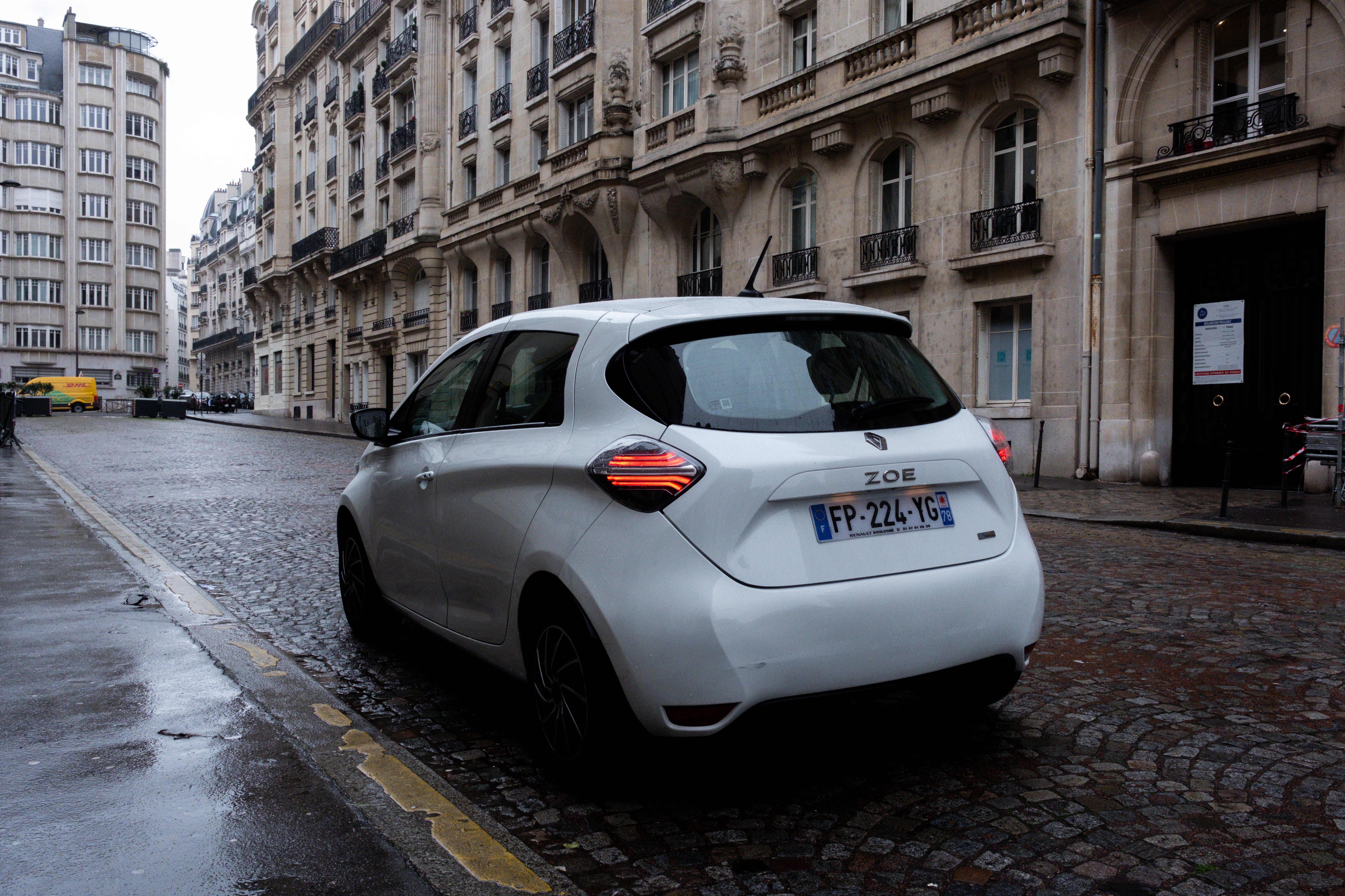 Renault ZOE avec GPS