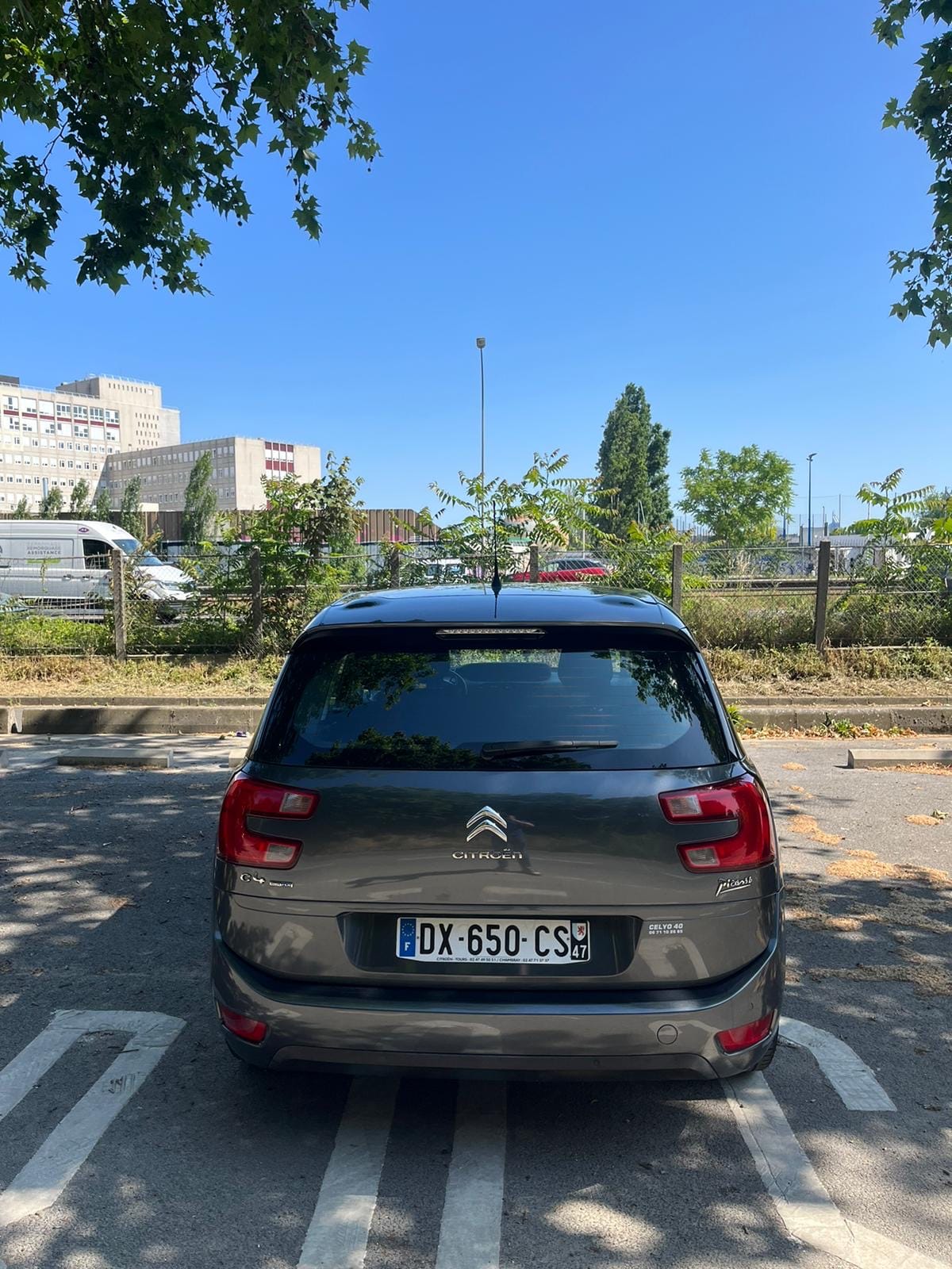 Citroen C4 Grand Picasso avec Siège bébé