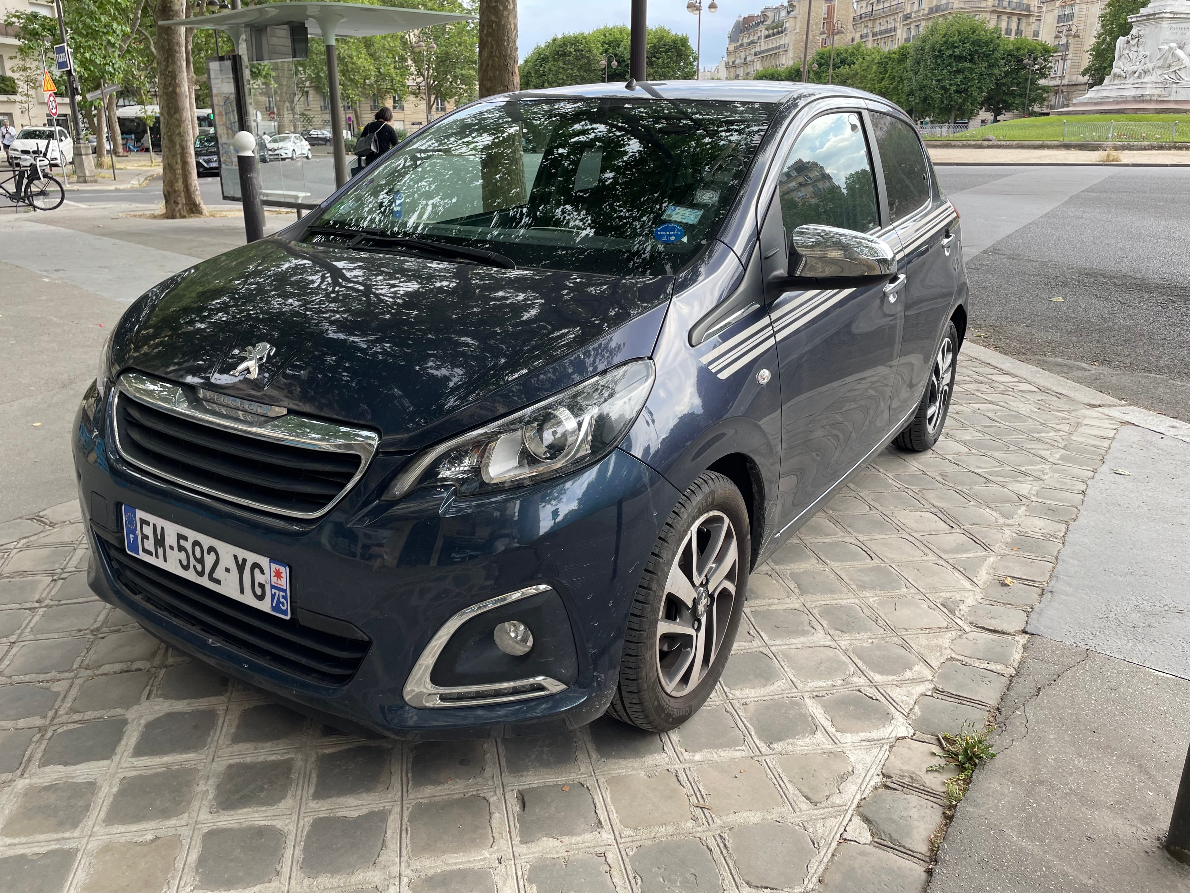Peugeot 108, 2017, Essence 95, automatique
