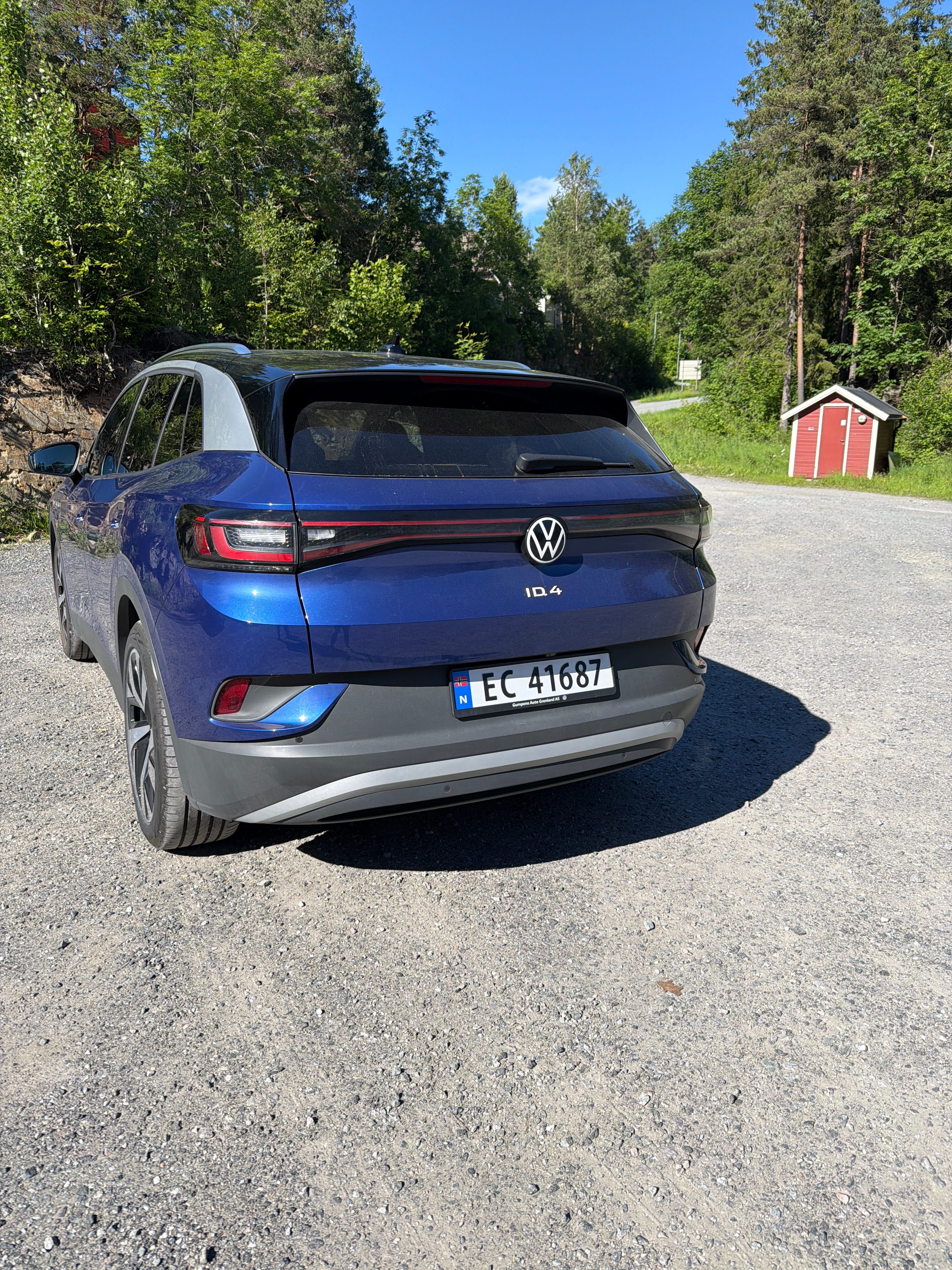 Volkswagen ID.4 med Ryggekamera