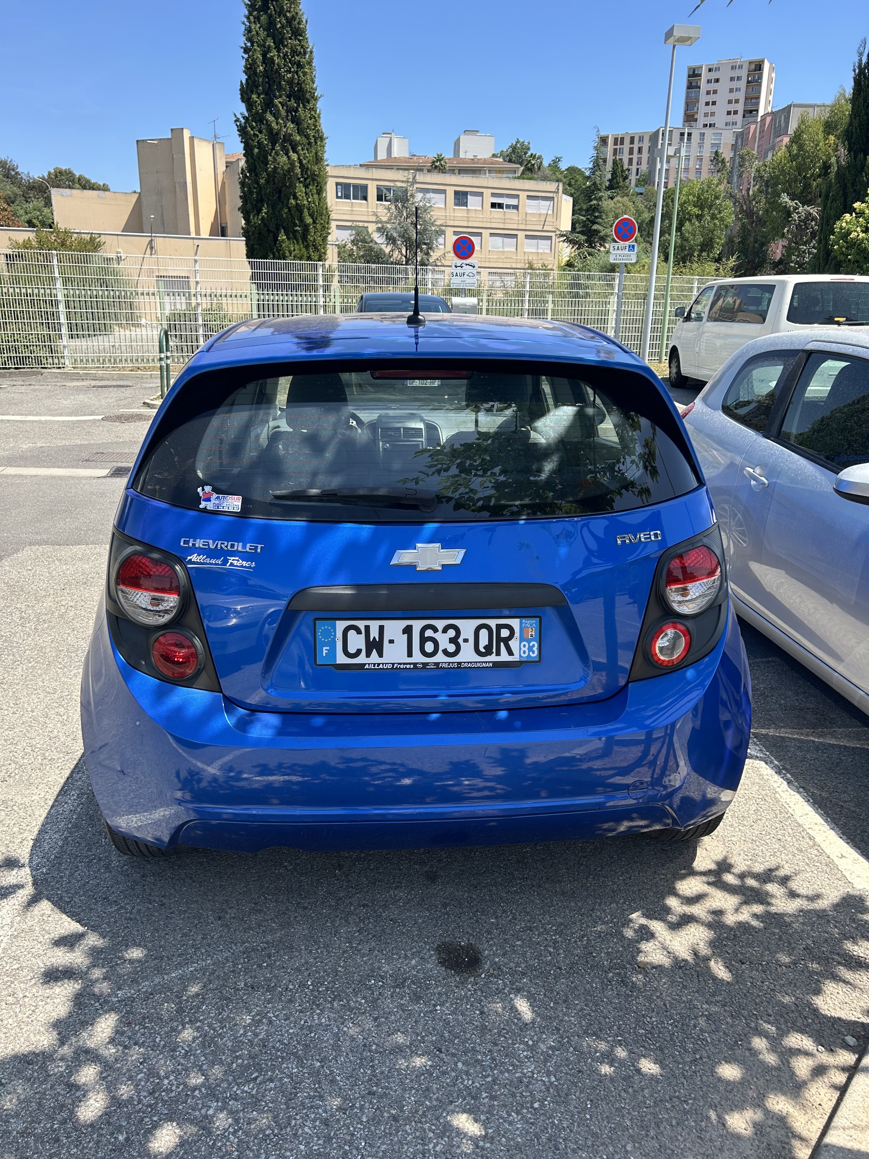 Chevrolet Aveo avec Entrée audio / iPod