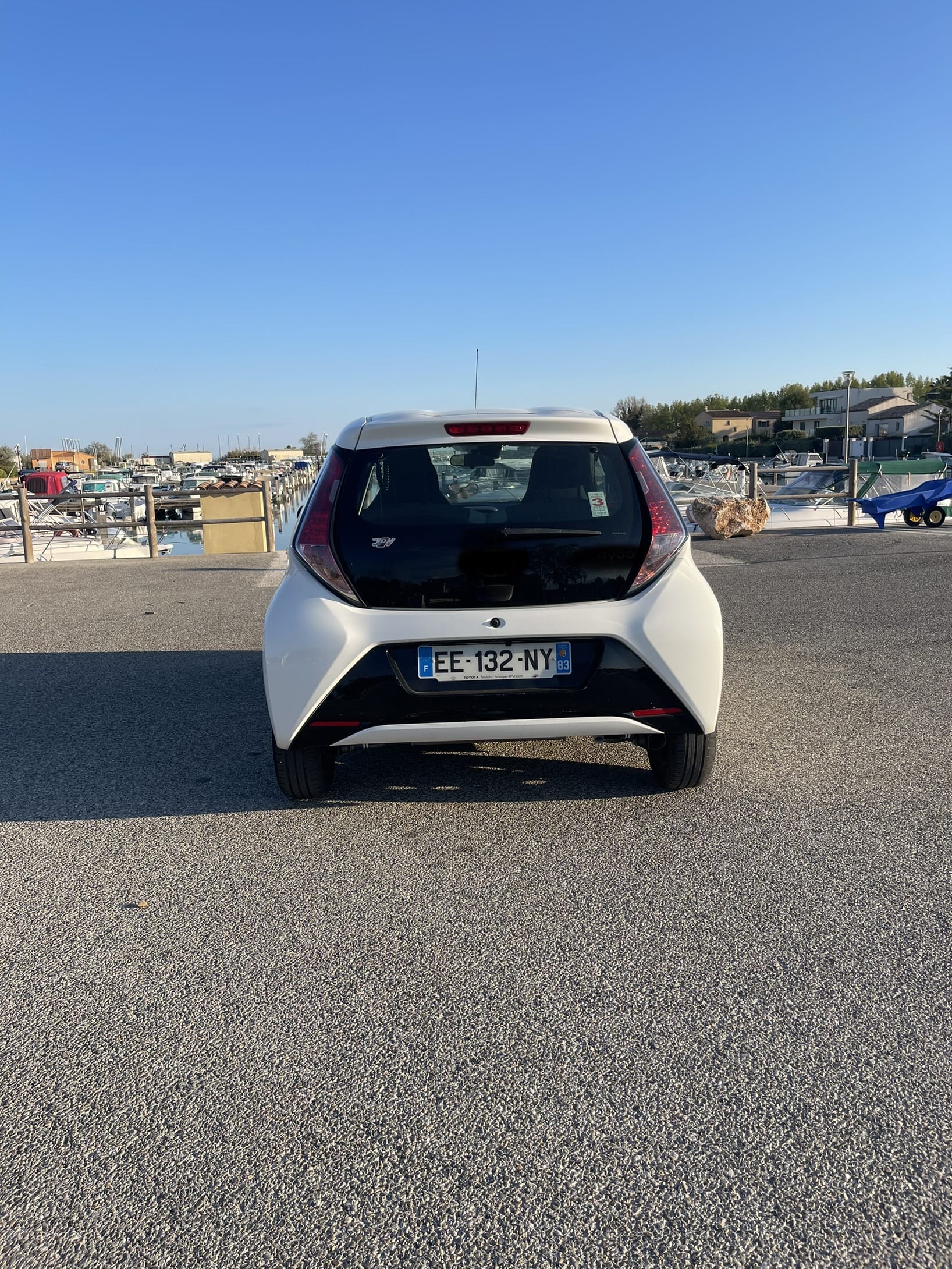Toyota Aygo avec Siège bébé