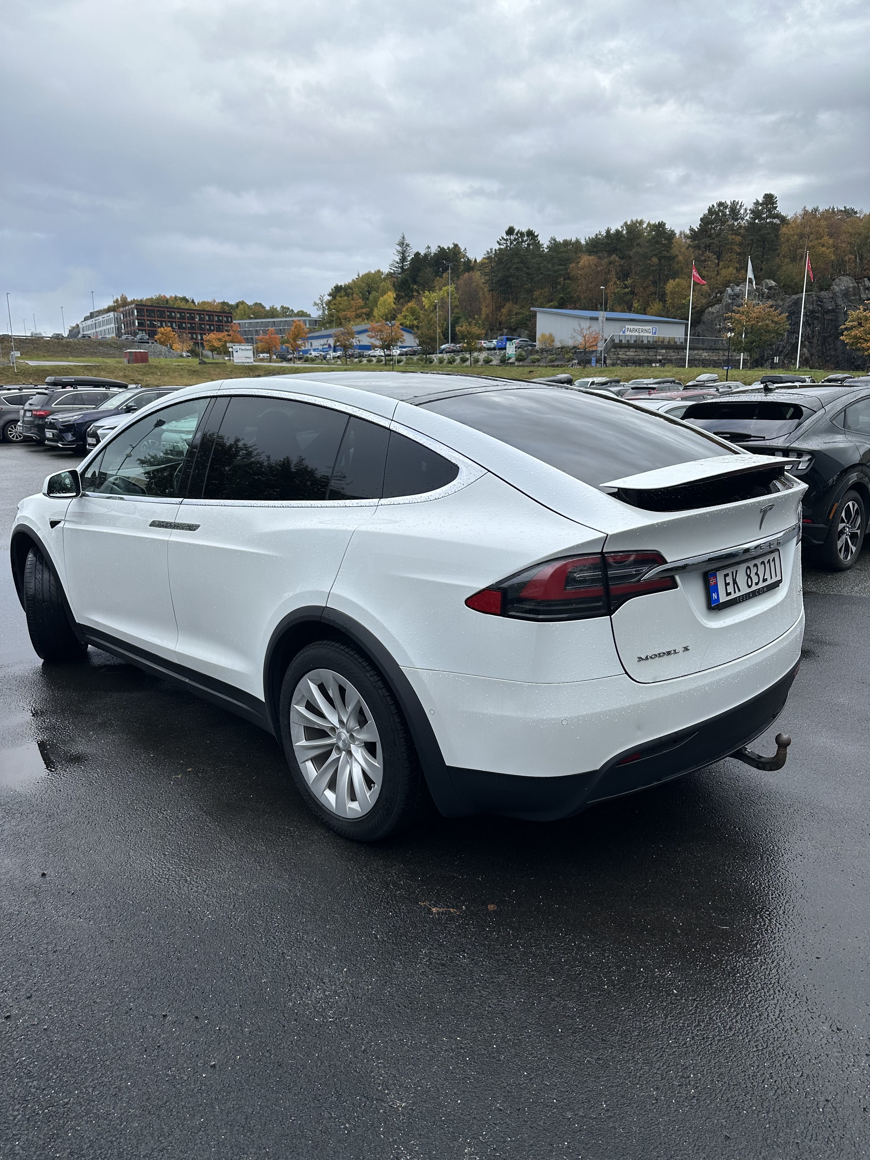 Tesla Model X 75D Gratis Lading på Tesla Superchargers med Cruisekontroll