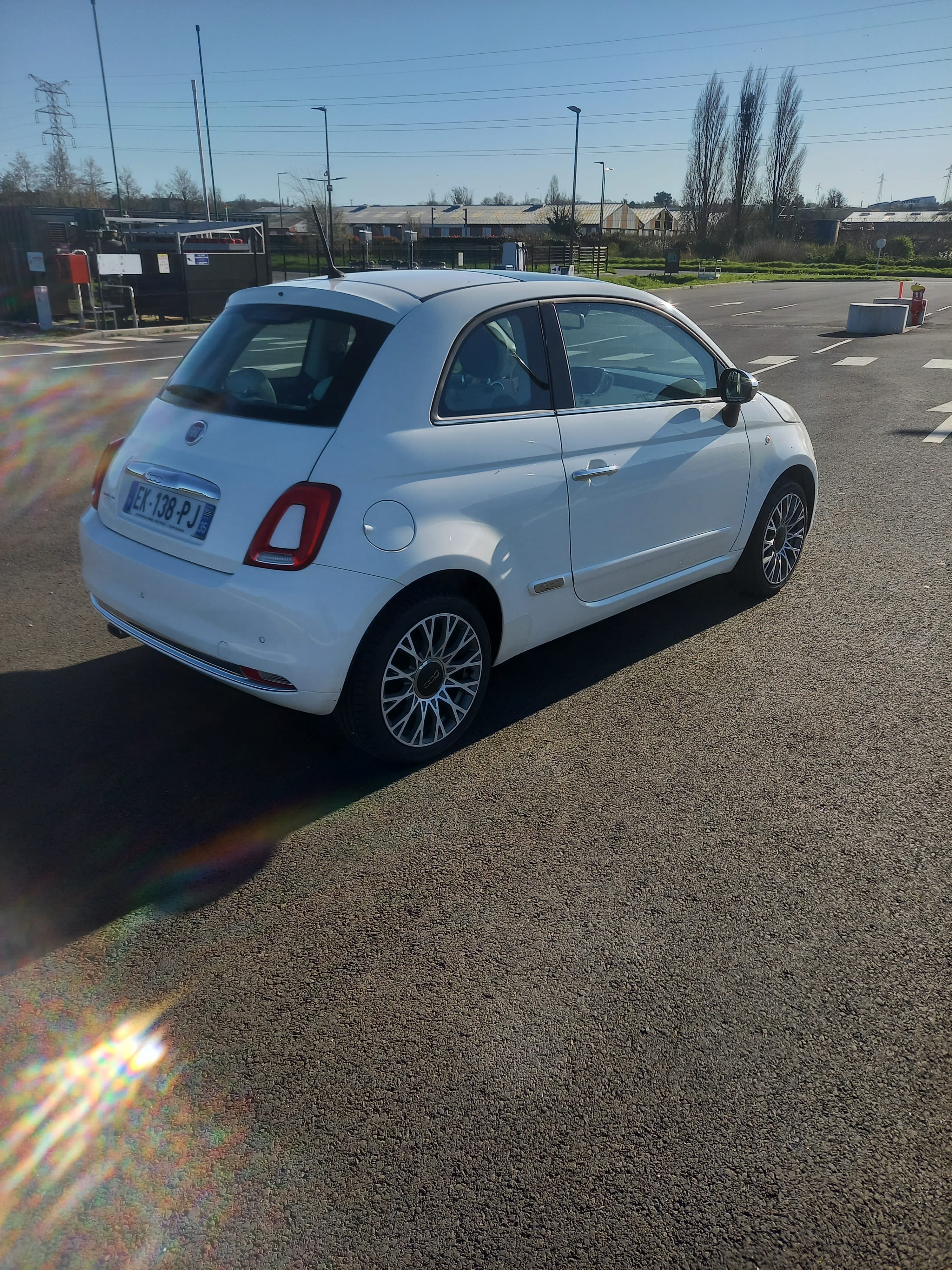 Fiat 500 Lounge Faible km toit panoramique