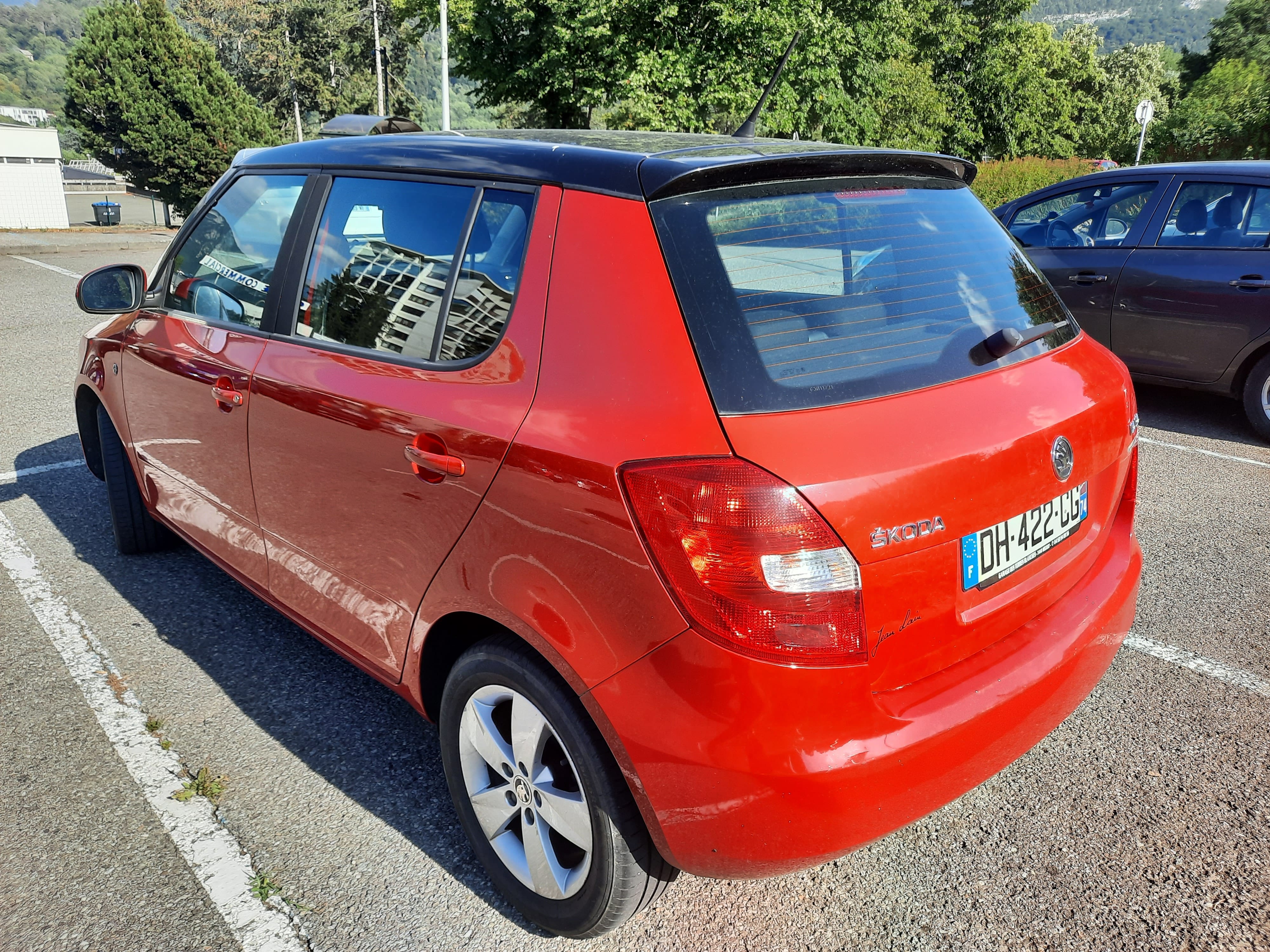 Skoda Fabia avec Attelage