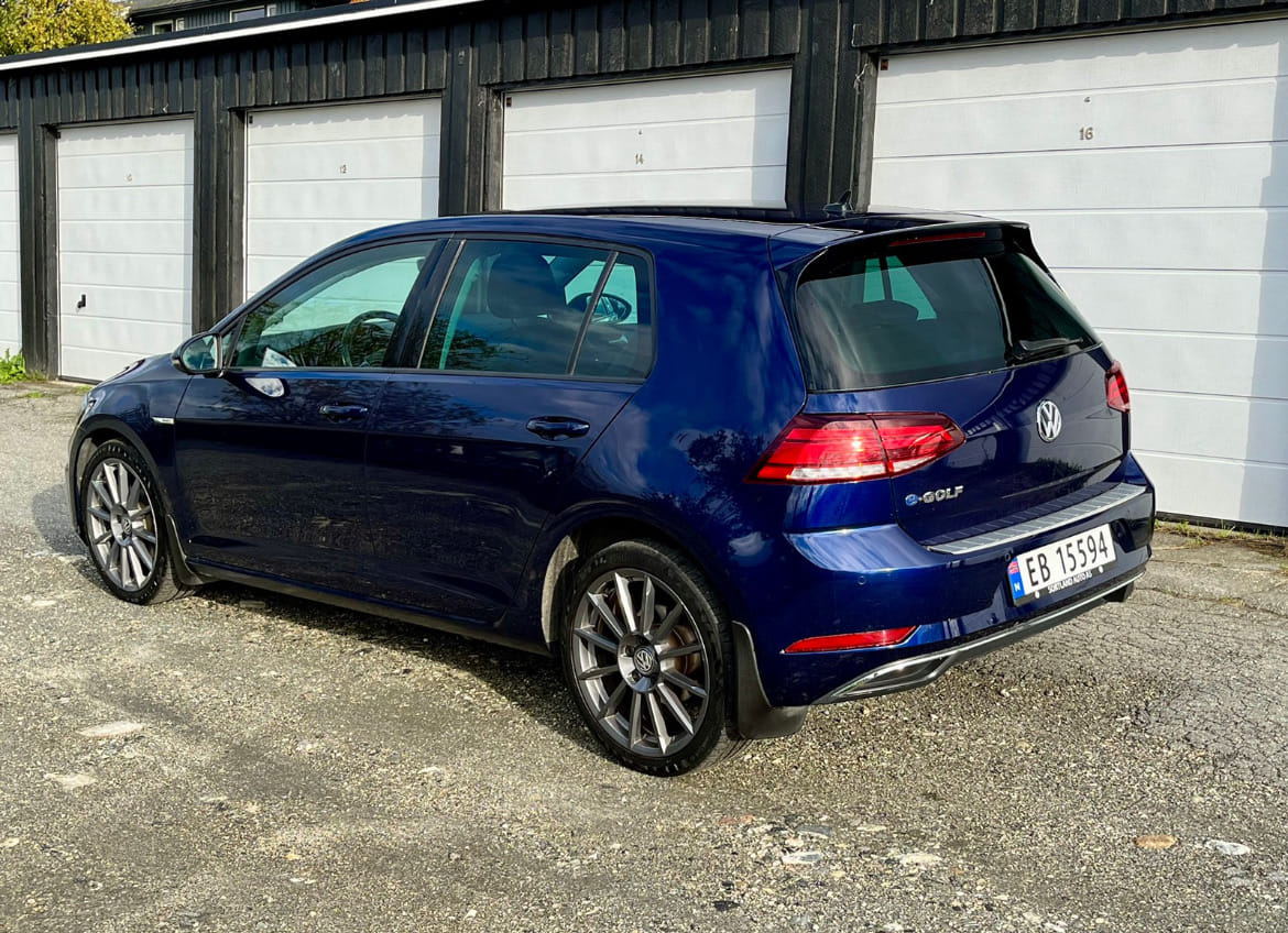 Volkswagen e-Golf met GPS