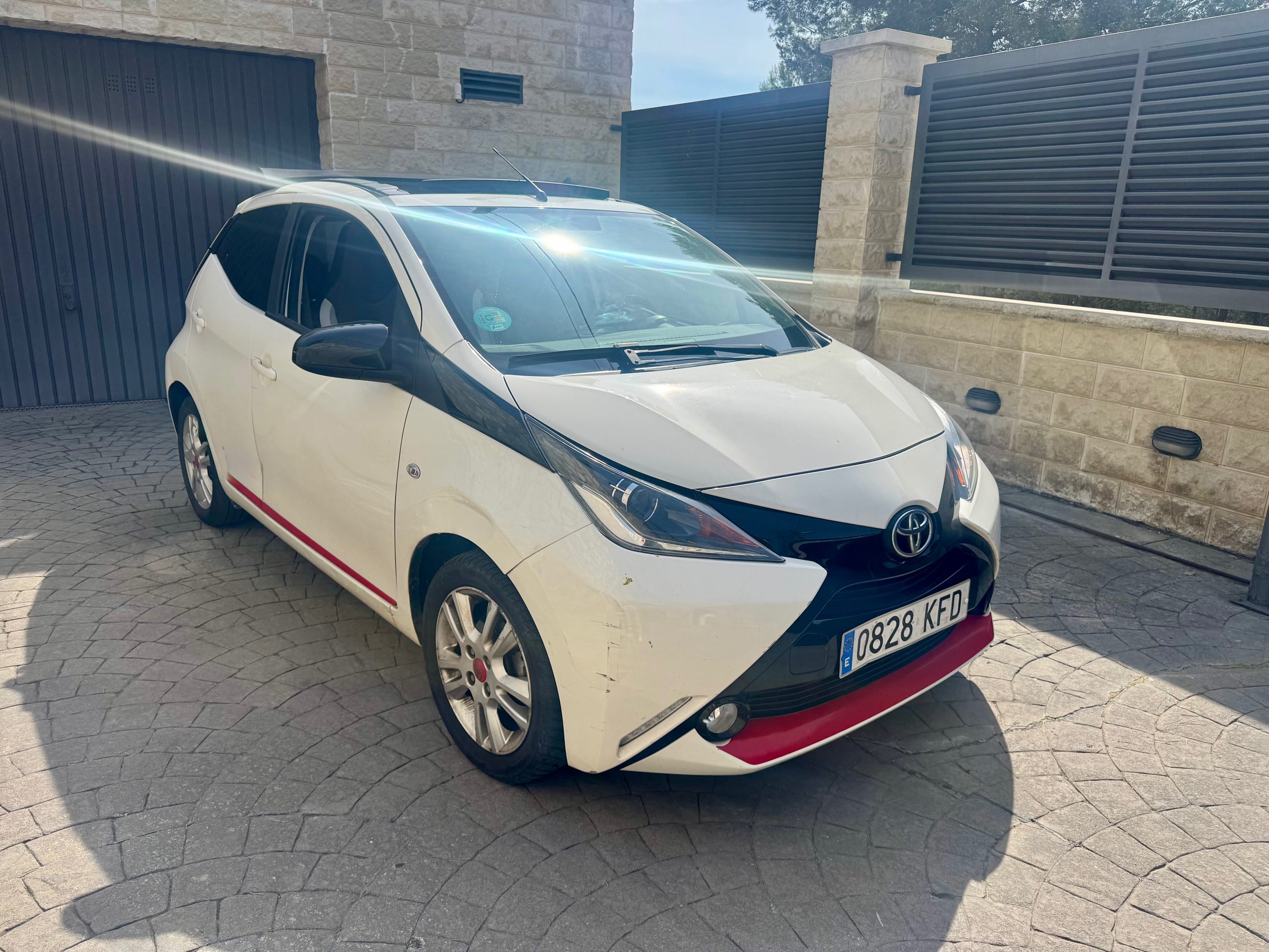 Toyota Aygo mit Autoradio