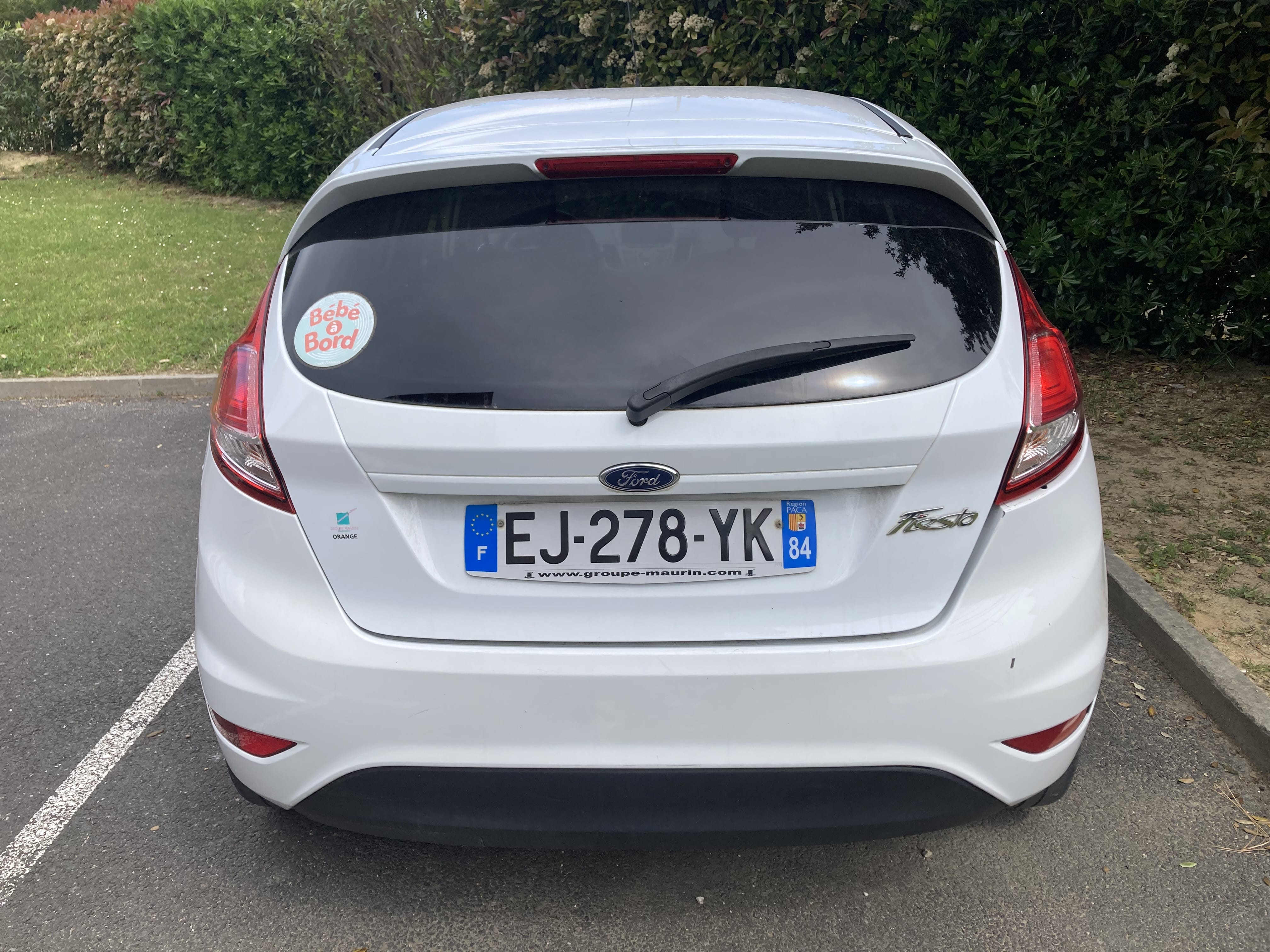 Ford Fiesta avec GPS